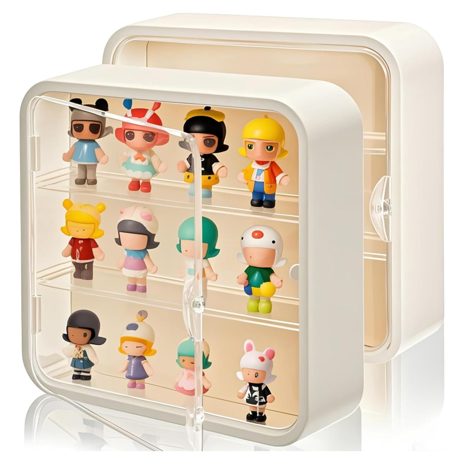 Caja de Exhibición AVLA para Figuras 3 Niveles 30x30 cm