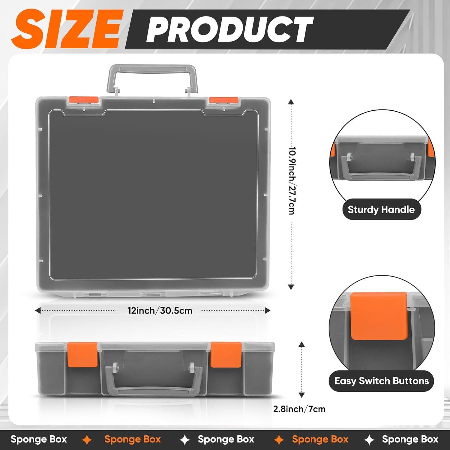 Caja de Transporte para Miniaturas D&D MADCAT 50 Ranuras