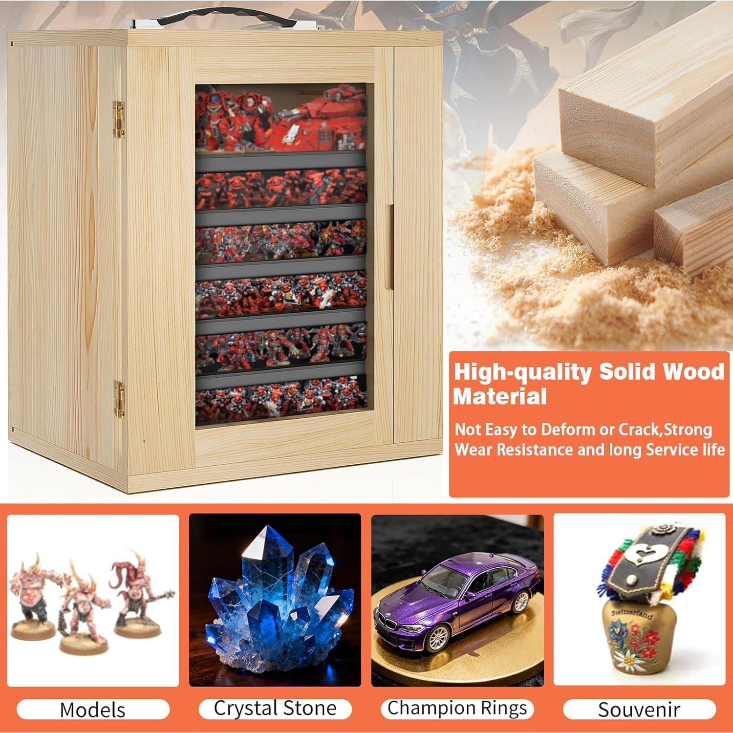 Caja de Almacenamiento en Miniatura WELIDAY con 6 Bandejas