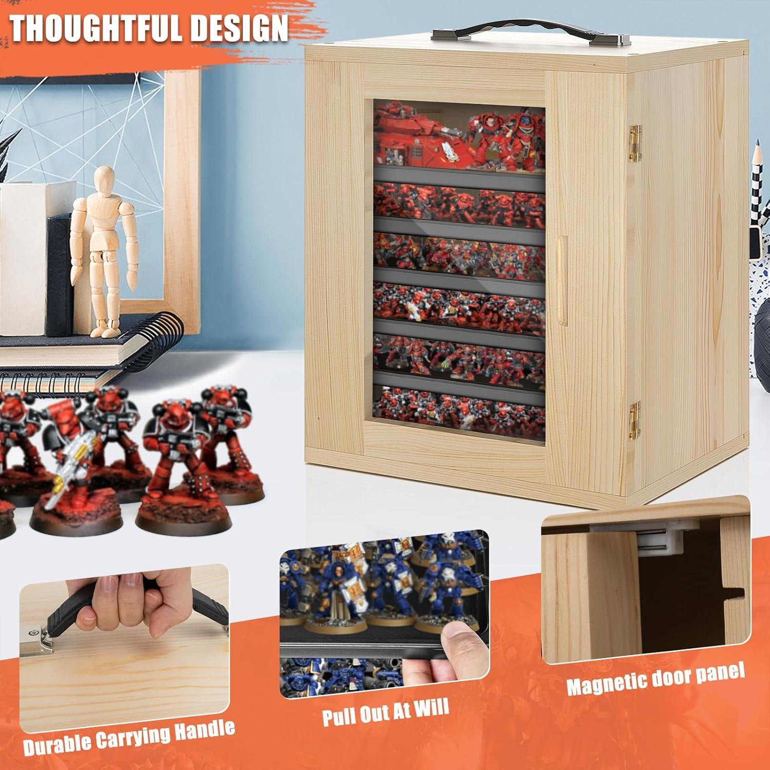 Caja de Almacenamiento en Miniatura WELIDAY con 6 Bandejas