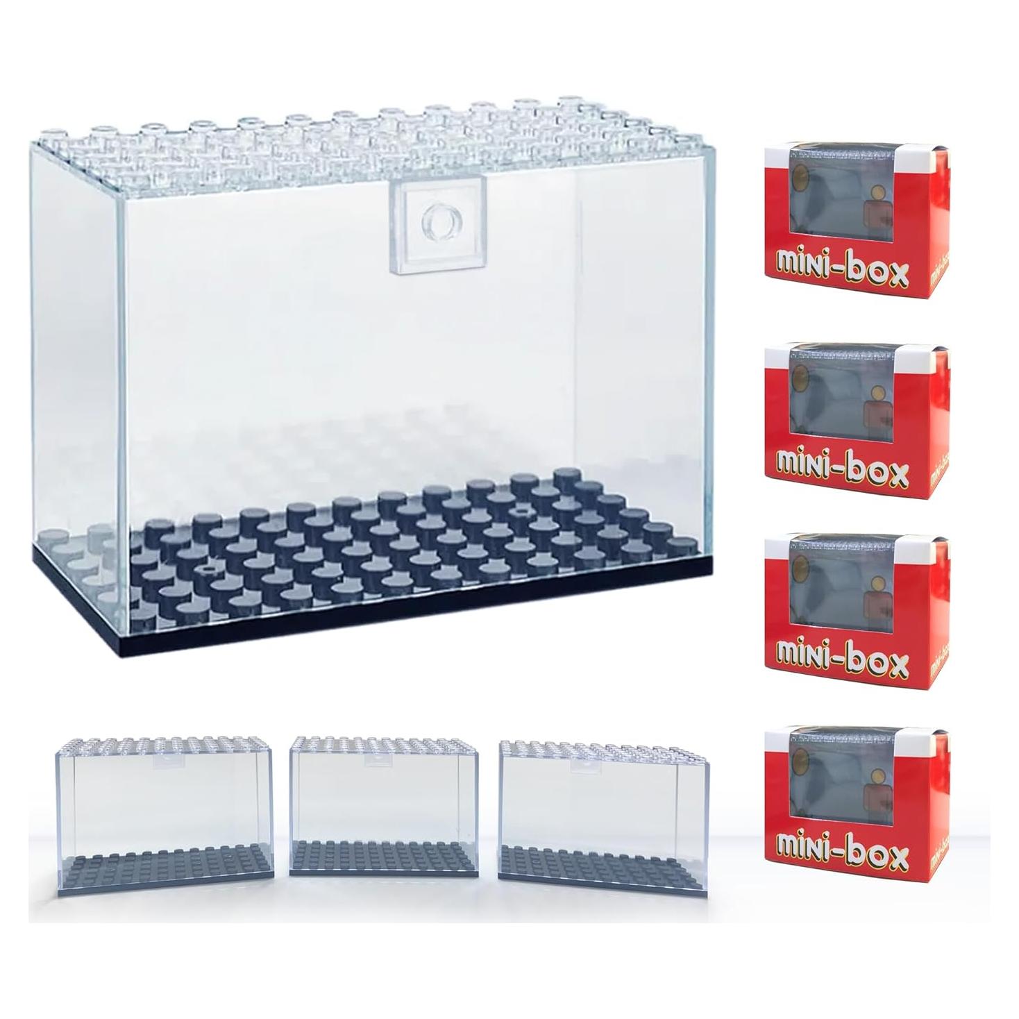 Cajas de Exhibición de Acrílico Liberty Molds para Minifiguras