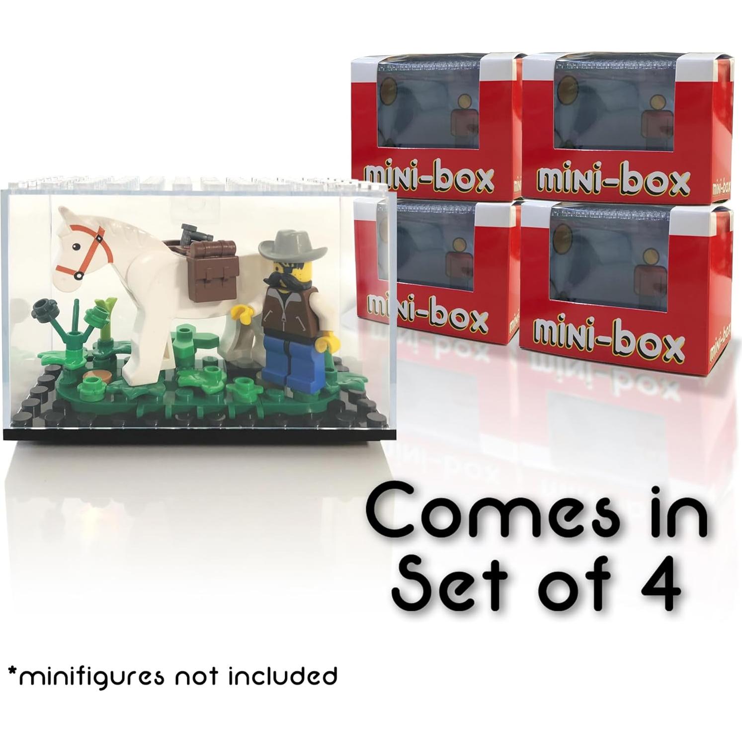 Cajas de Exhibición de Acrílico Liberty Molds para Minifiguras