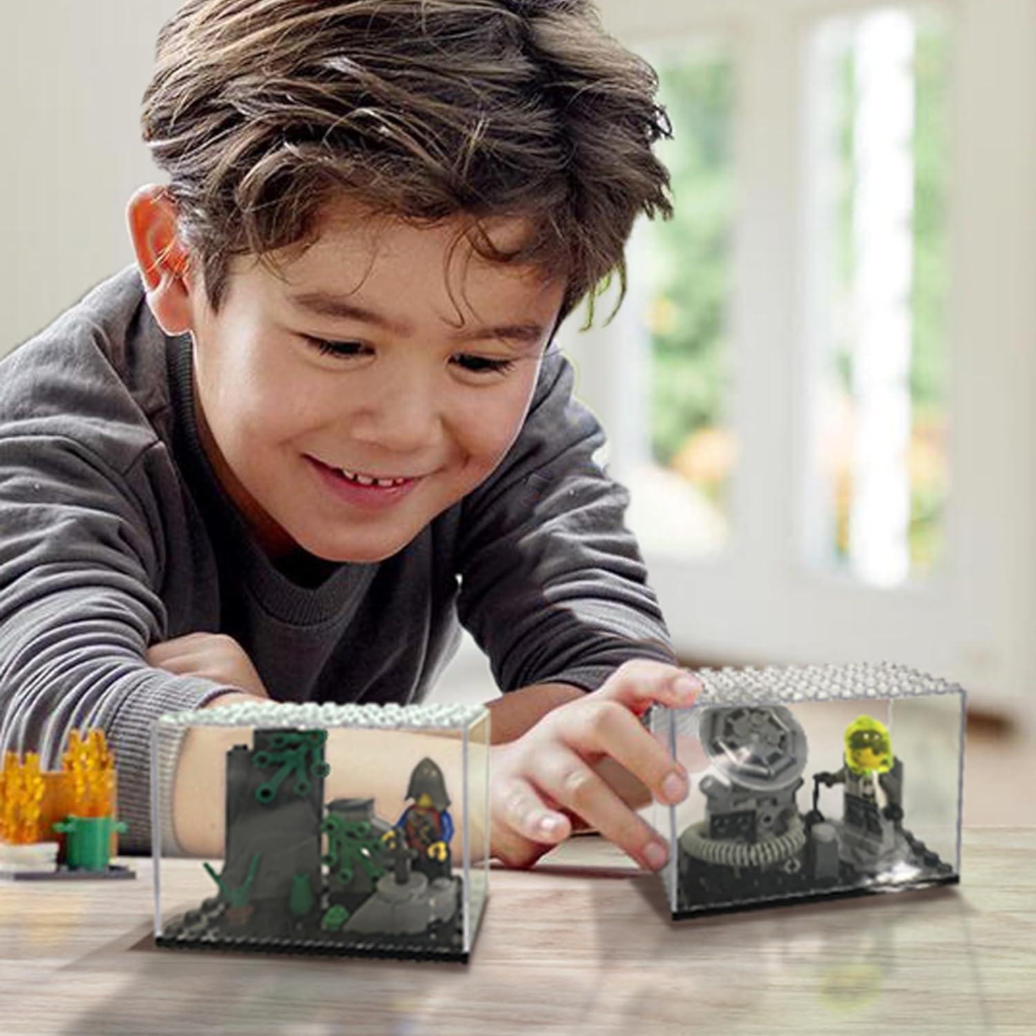 Cajas de Exhibición de Acrílico Liberty Molds para Minifiguras