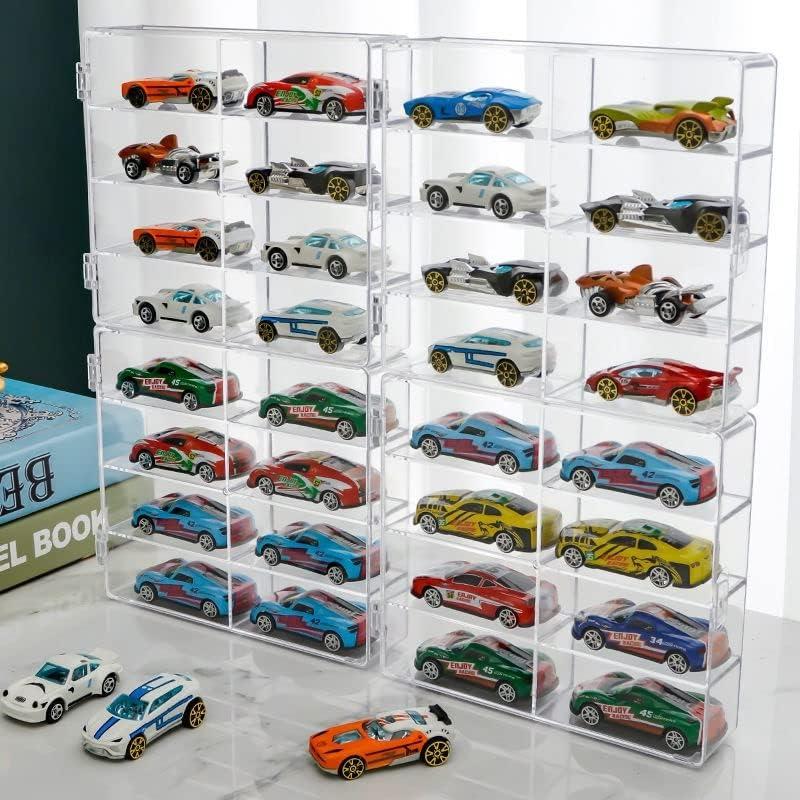 Estuche de Exhibición YYDS 1:64 para Coches Mini - 4 Compartimentos