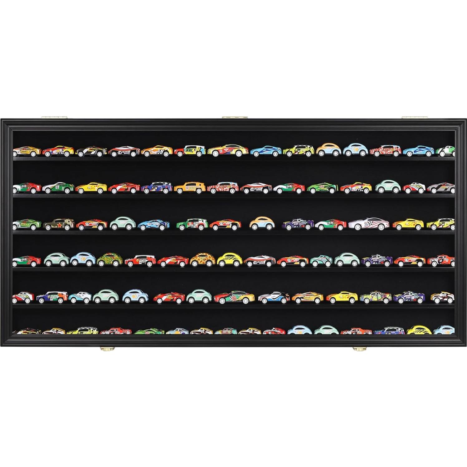 Estante de exhibición para trenes y coches Hot Wheels - Display Gifts