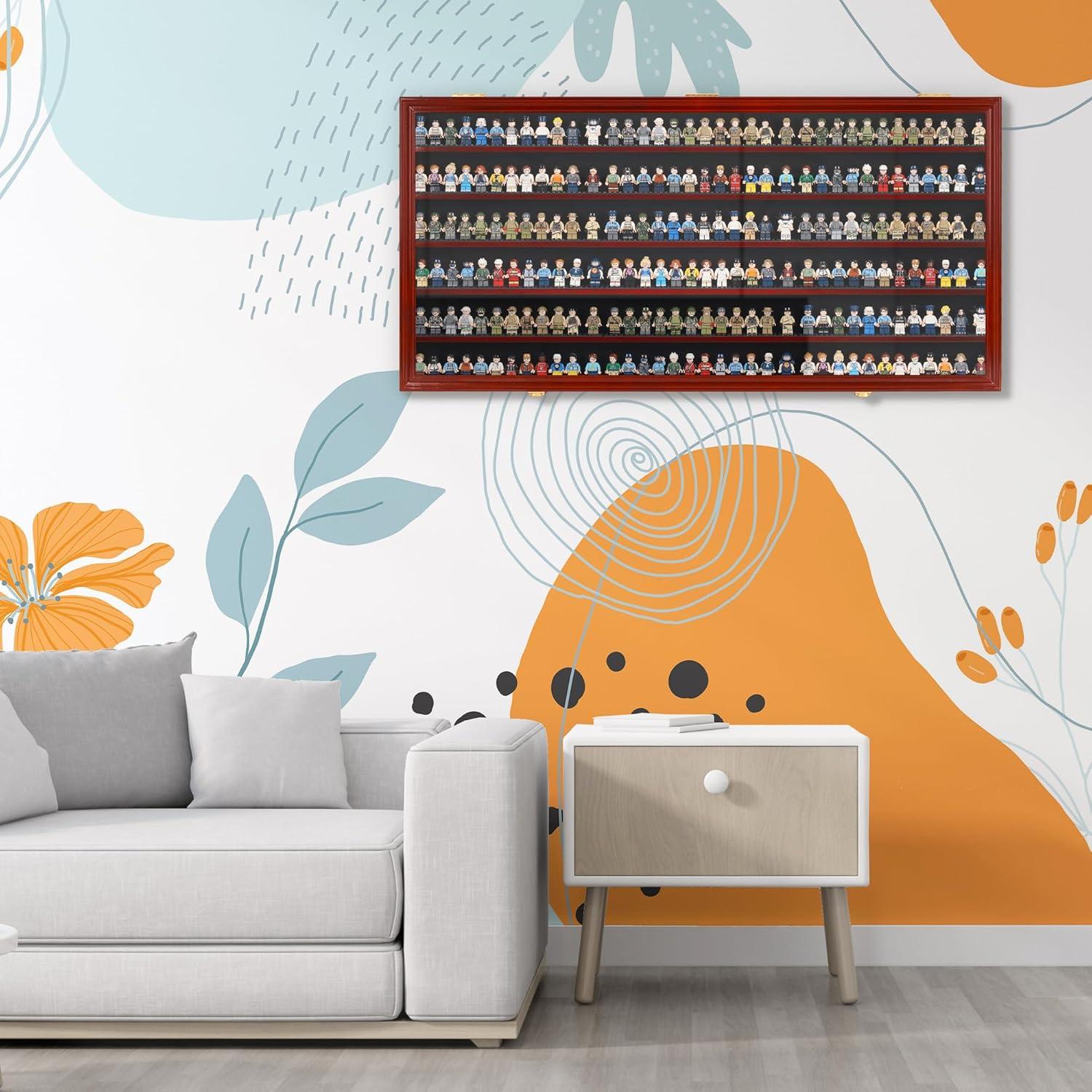 Estante de exhibición para trenes HO y Hot Wheels DisplayGifts