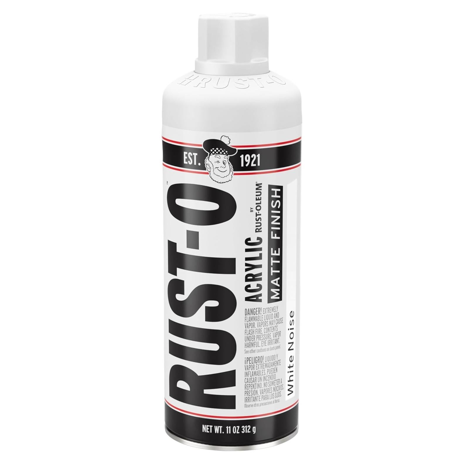 Pintura en Spray Acrílica Rust-Oleum 311g Ruido Blanco Mate