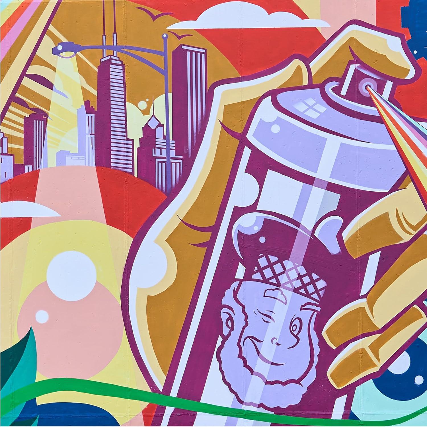 Pintura en Spray Acrílica Rust-Oleum 311g Ruido Blanco Mate