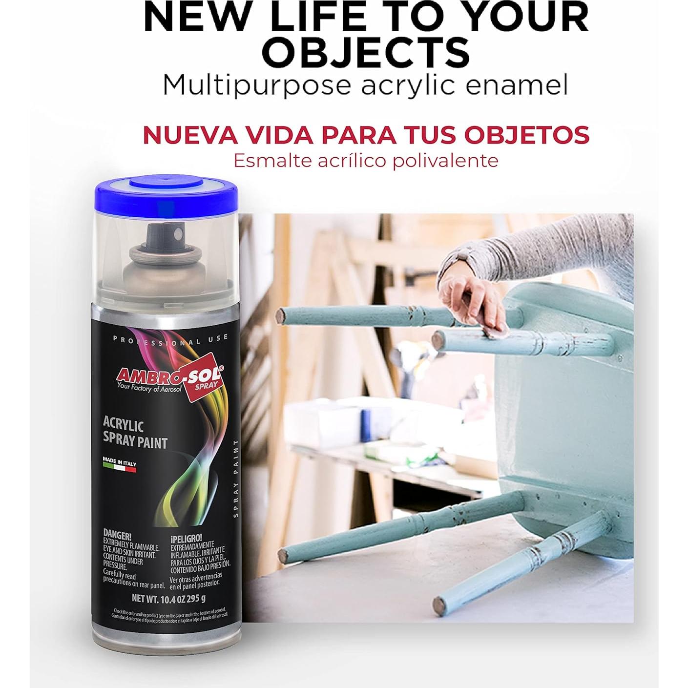 Pintura en aerosol acrílica Ambro-Sol V4006018 400ml Verde Amarillo