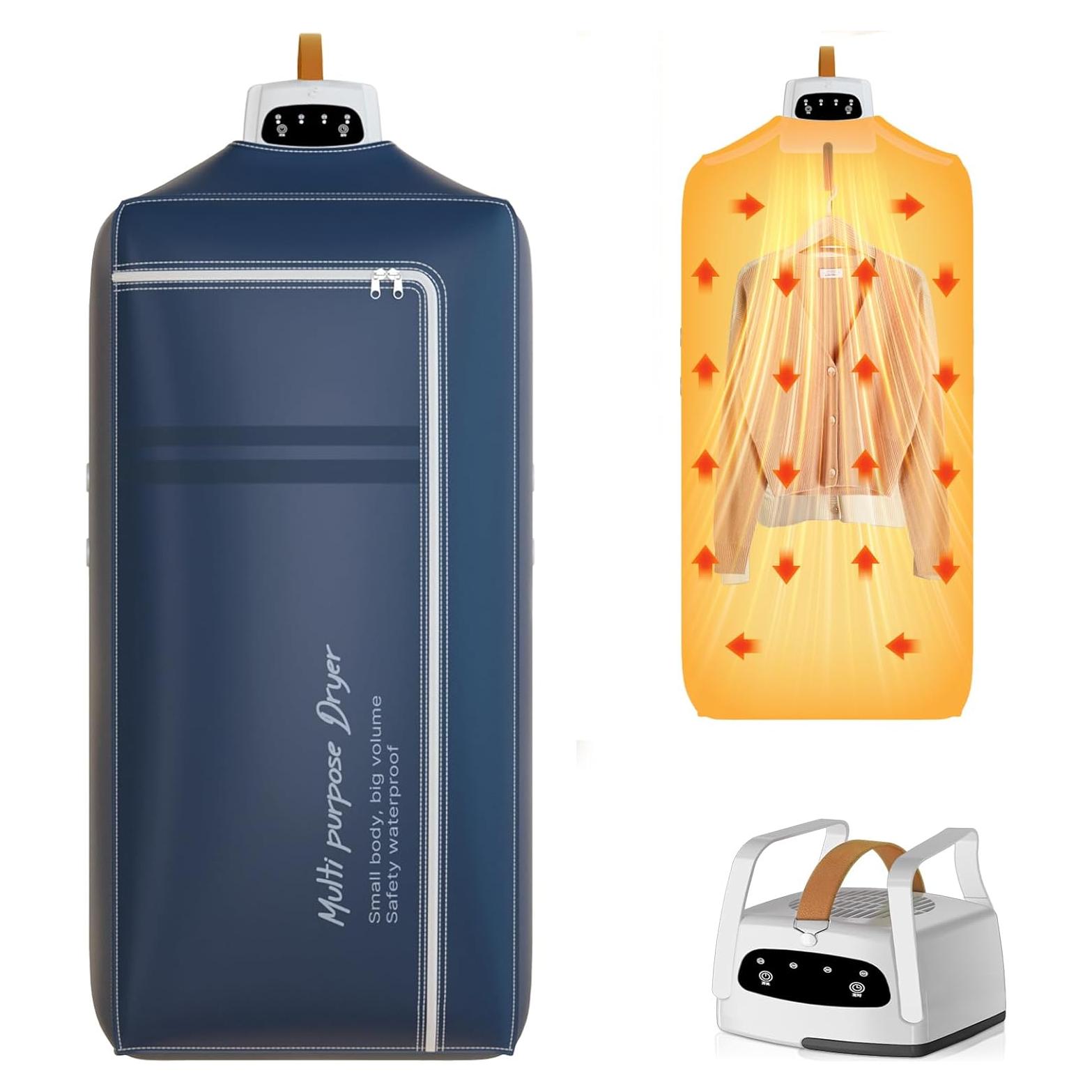 Secadora de Ropa Portátil MITNOTY BK-G9, 600W, 9 Prendas