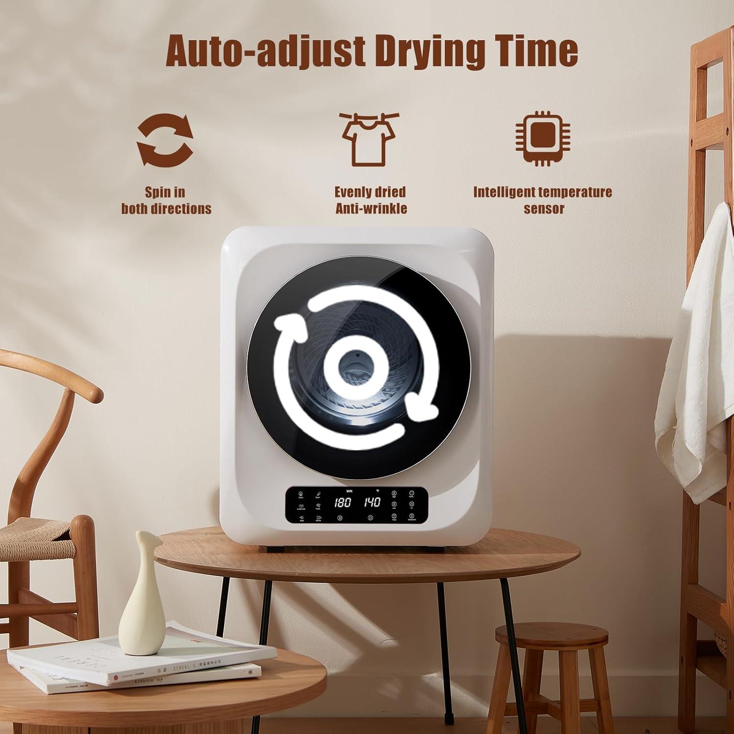 Secadora Portátil Auertech AU205C 12 lbs Acero Inoxidable