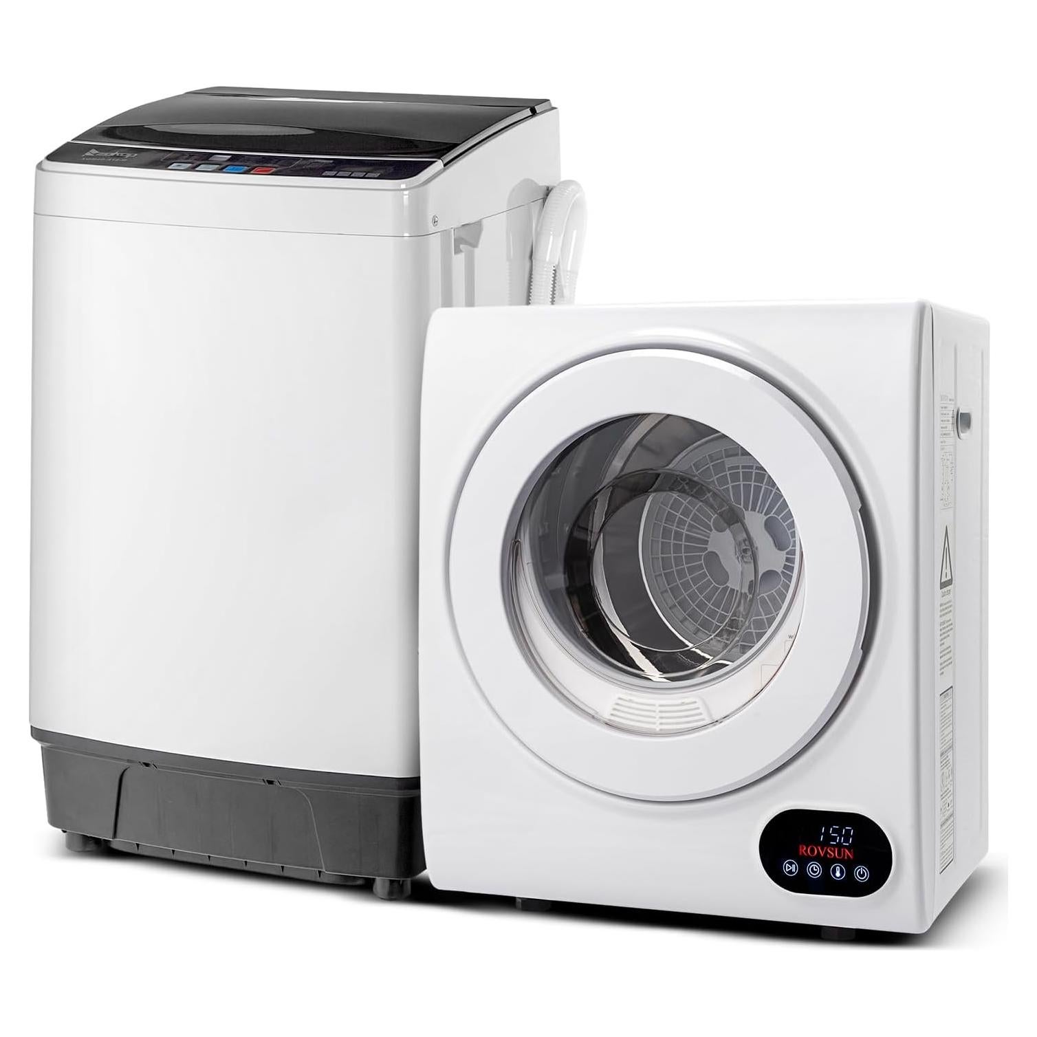 Combo Lavadora y Secadora ROVSUN 17.6lbs y 4.54kg Portátil