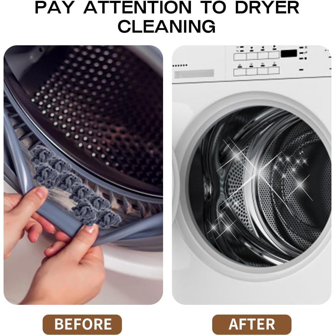 Kit de Limpieza de Ventilación de Secadora 2 en 1 FAMILIA DE CEPILLOS