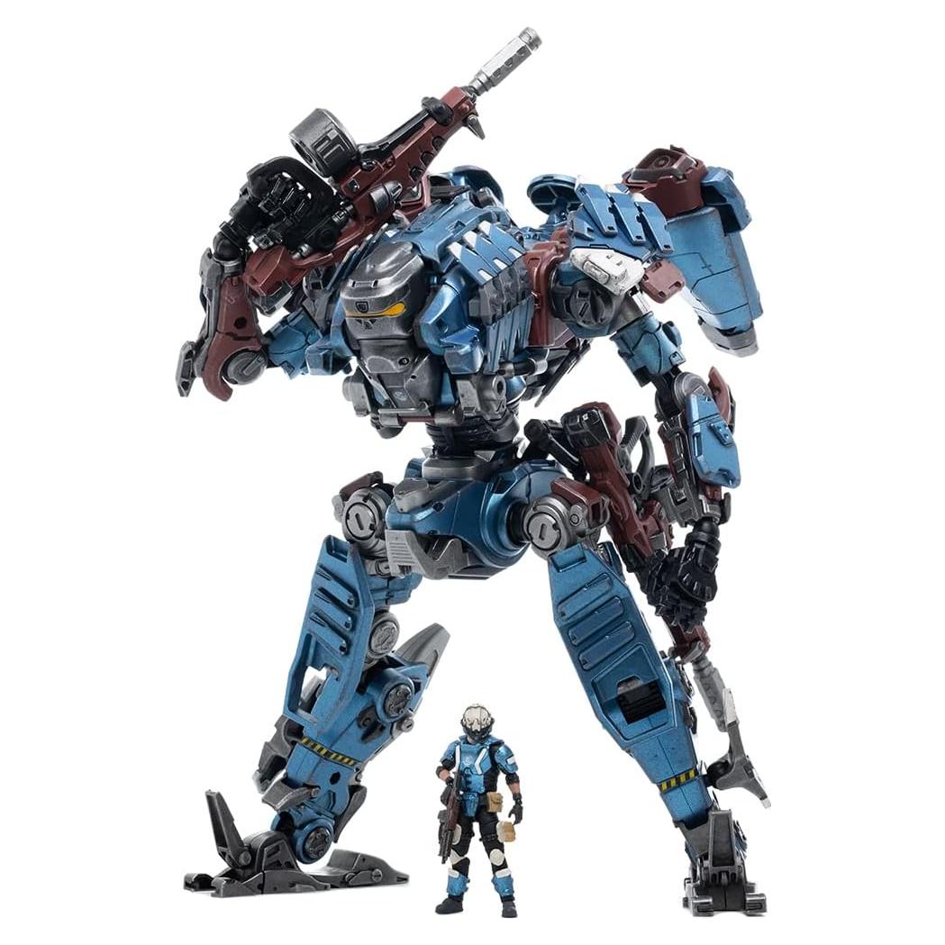 Figura de Acción Mecha JOYTOY 1/25 Purge 01 Piloto Azul