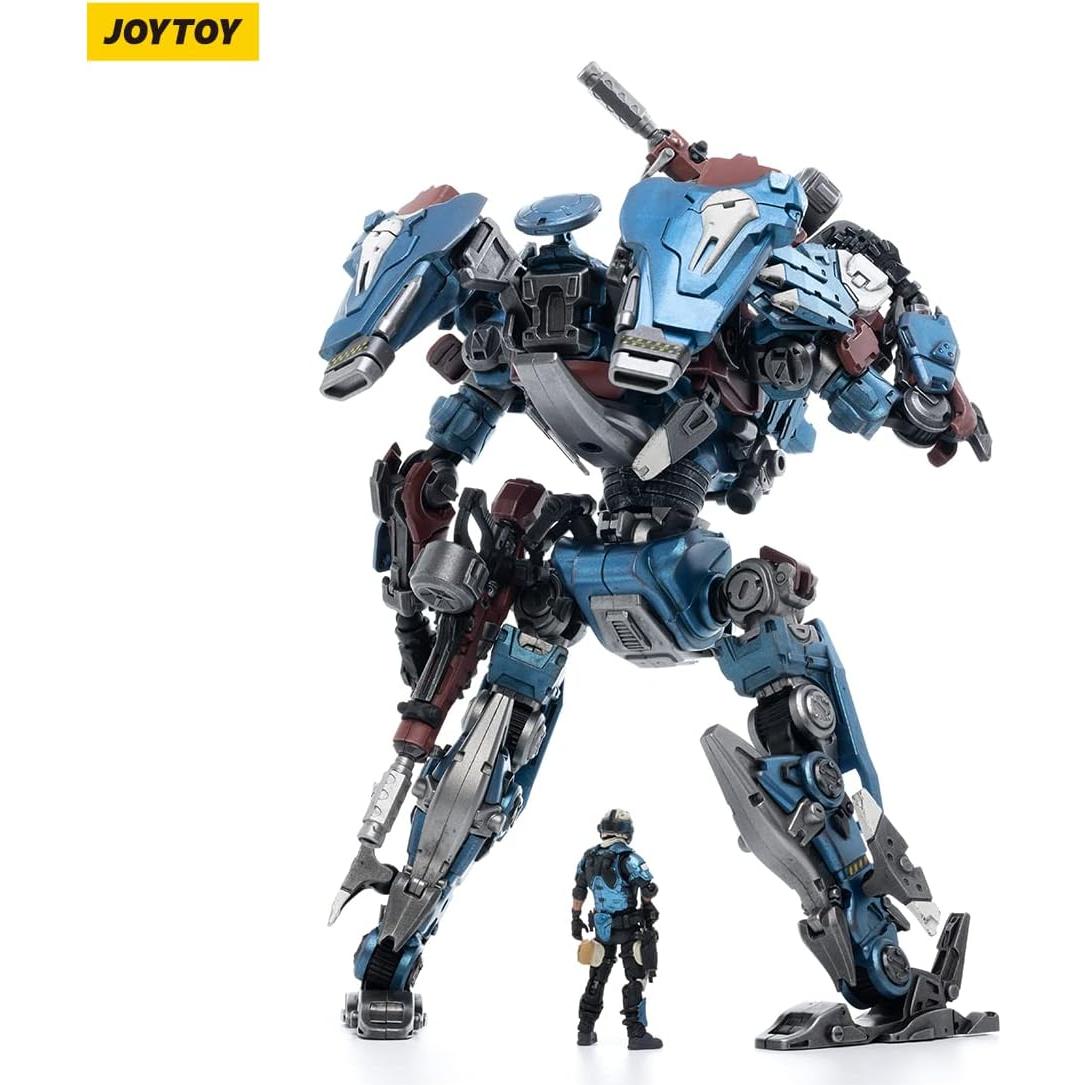 Figura de Acción Mecha JOYTOY 1/25 Purge 01 Piloto Azul