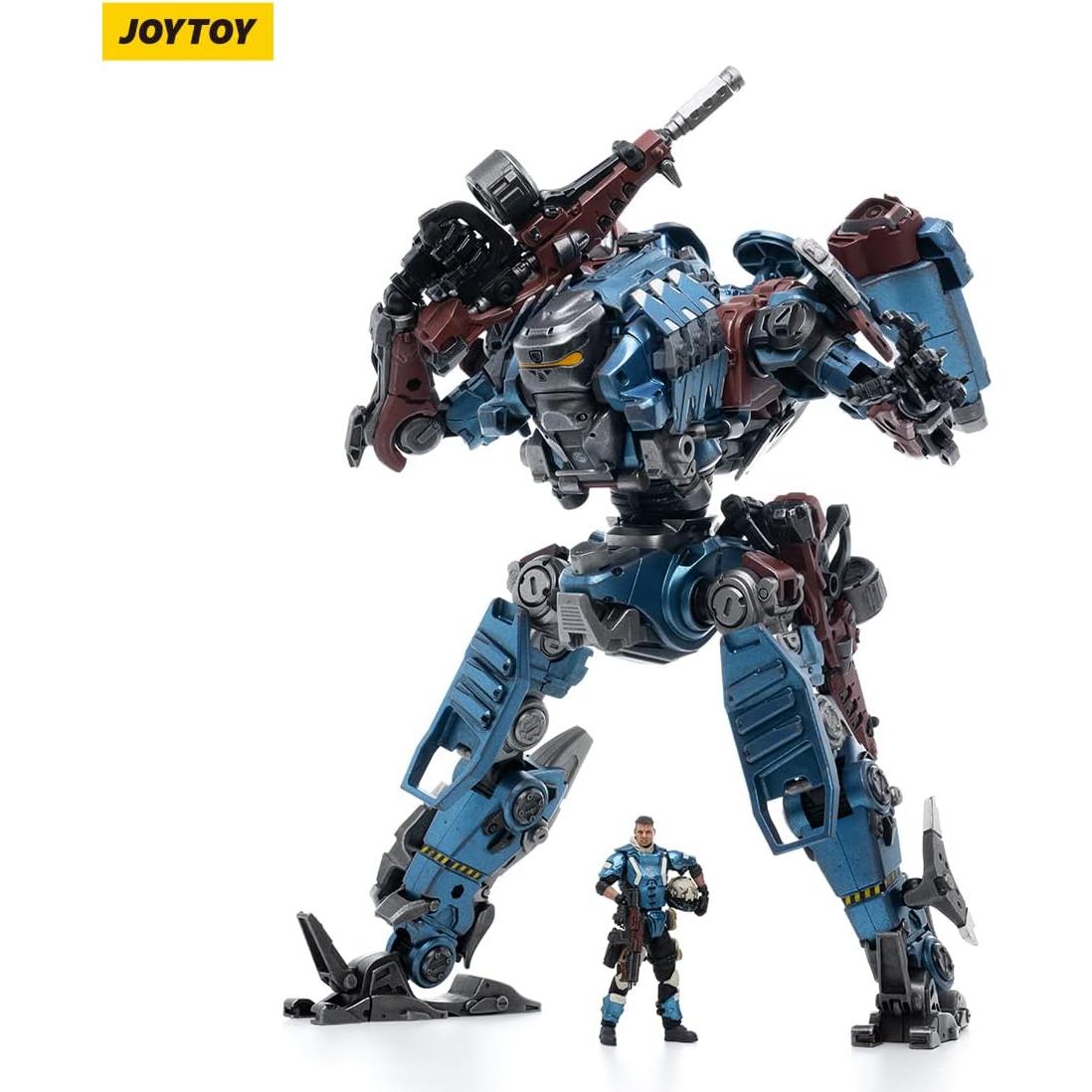 Figura de Acción Mecha JOYTOY 1/25 Purge 01 Piloto Azul