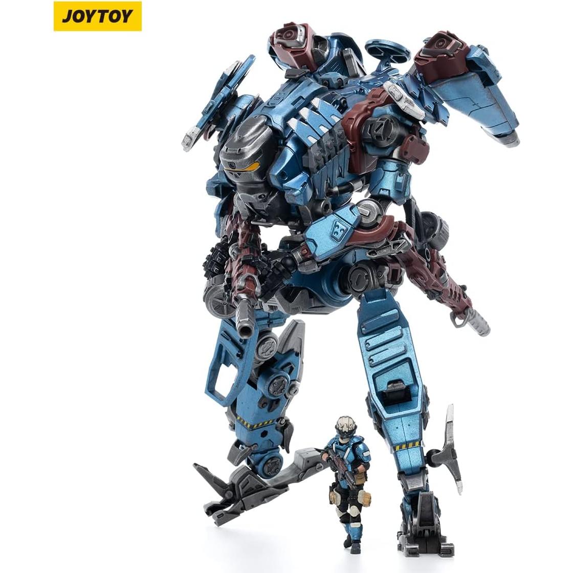 Figura de Acción Mecha JOYTOY 1/25 Purge 01 Piloto Azul