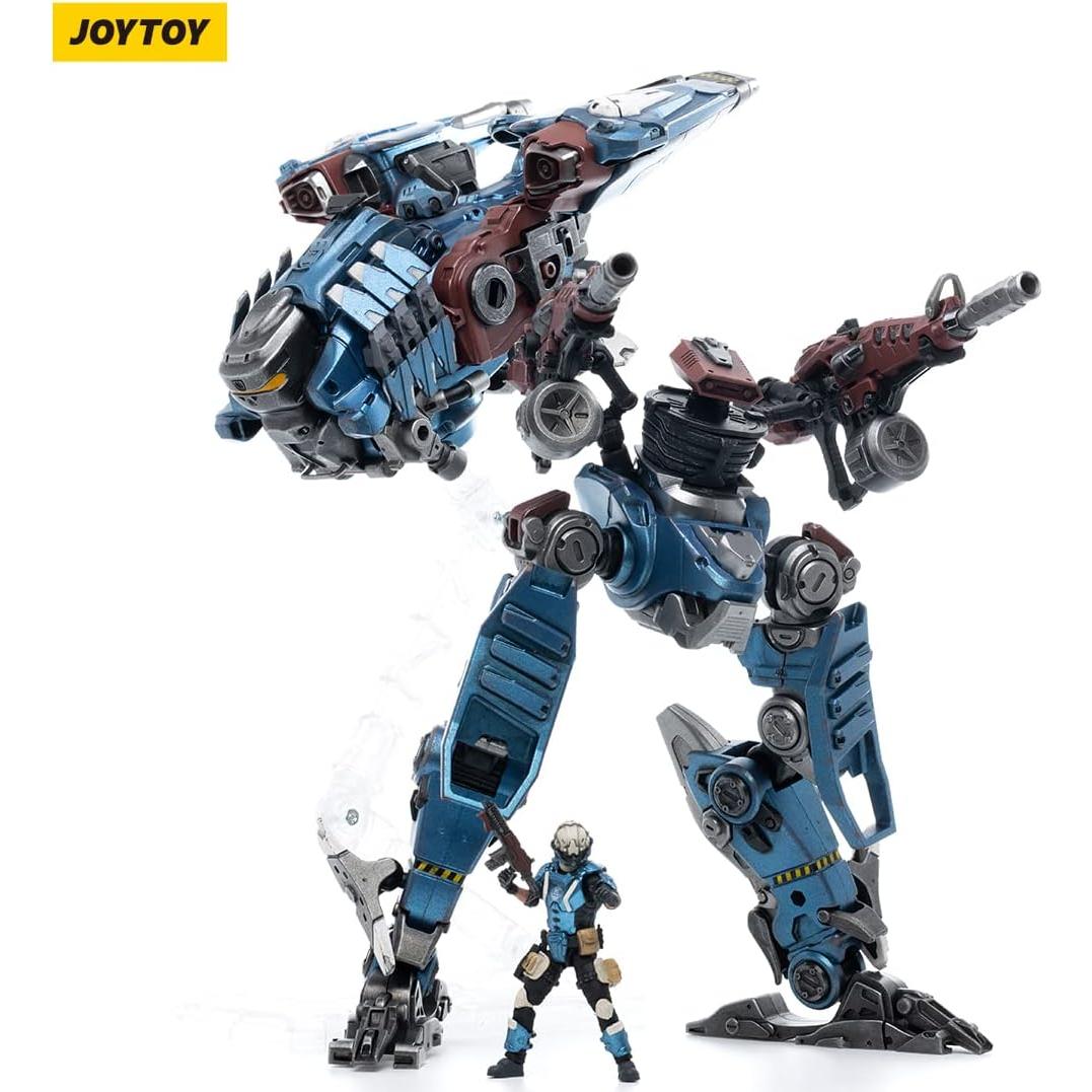 Figura de Acción Mecha JOYTOY 1/25 Purge 01 Piloto Azul