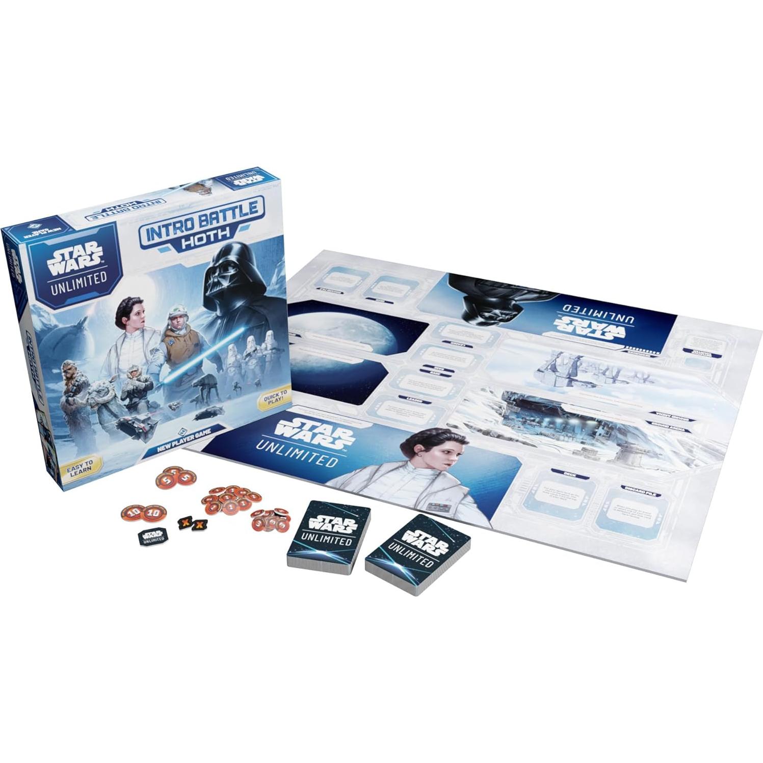 Asmodee Star Wars: Unlimited TCG - Batalla Intro Hoth - Juego de Cartas