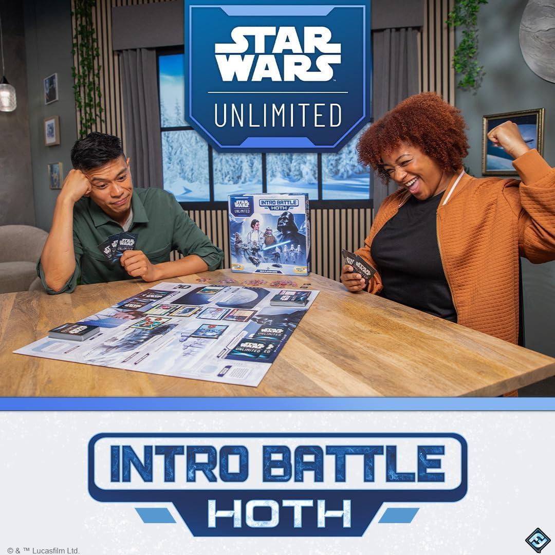 Asmodee Star Wars: Unlimited TCG - Batalla Intro Hoth - Juego de Cartas