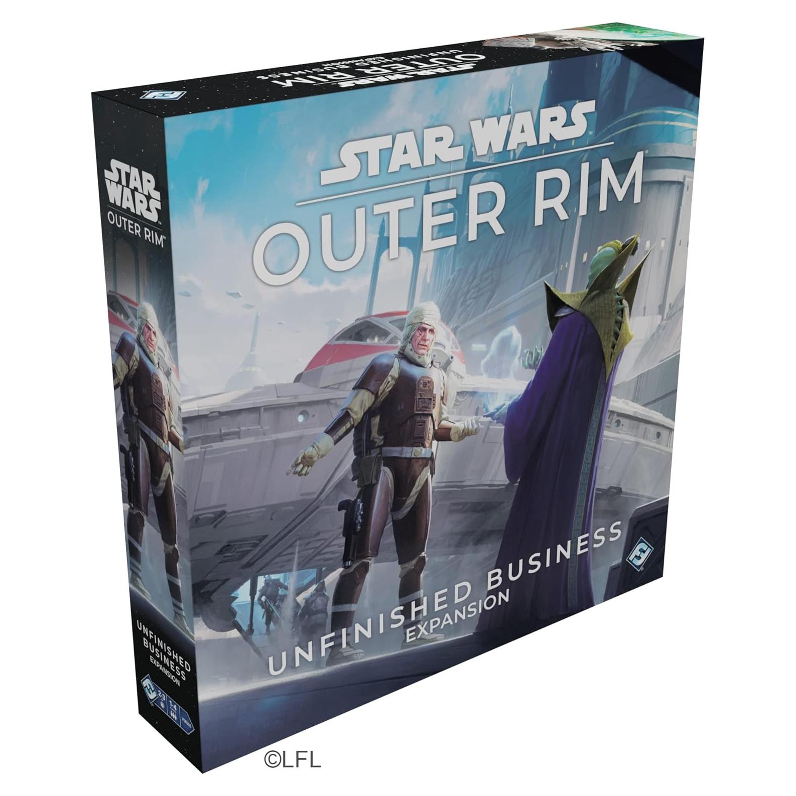 Expansión Negocios Inconclusos Asmodee Star Wars Outer Rim - Juego de Estrategia 1-4 Jugadores