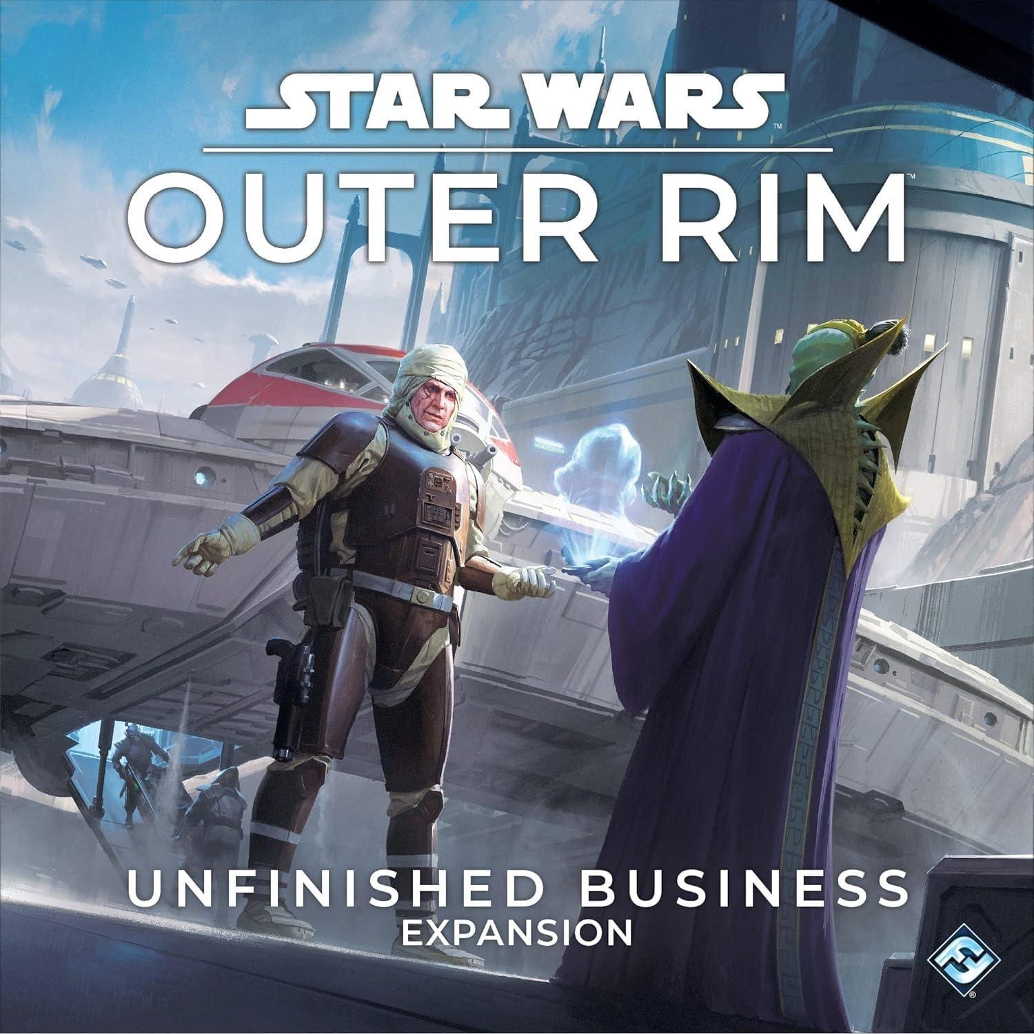 Expansión Negocios Inconclusos Asmodee Star Wars Outer Rim - Juego de Estrategia 1-4 Jugadores