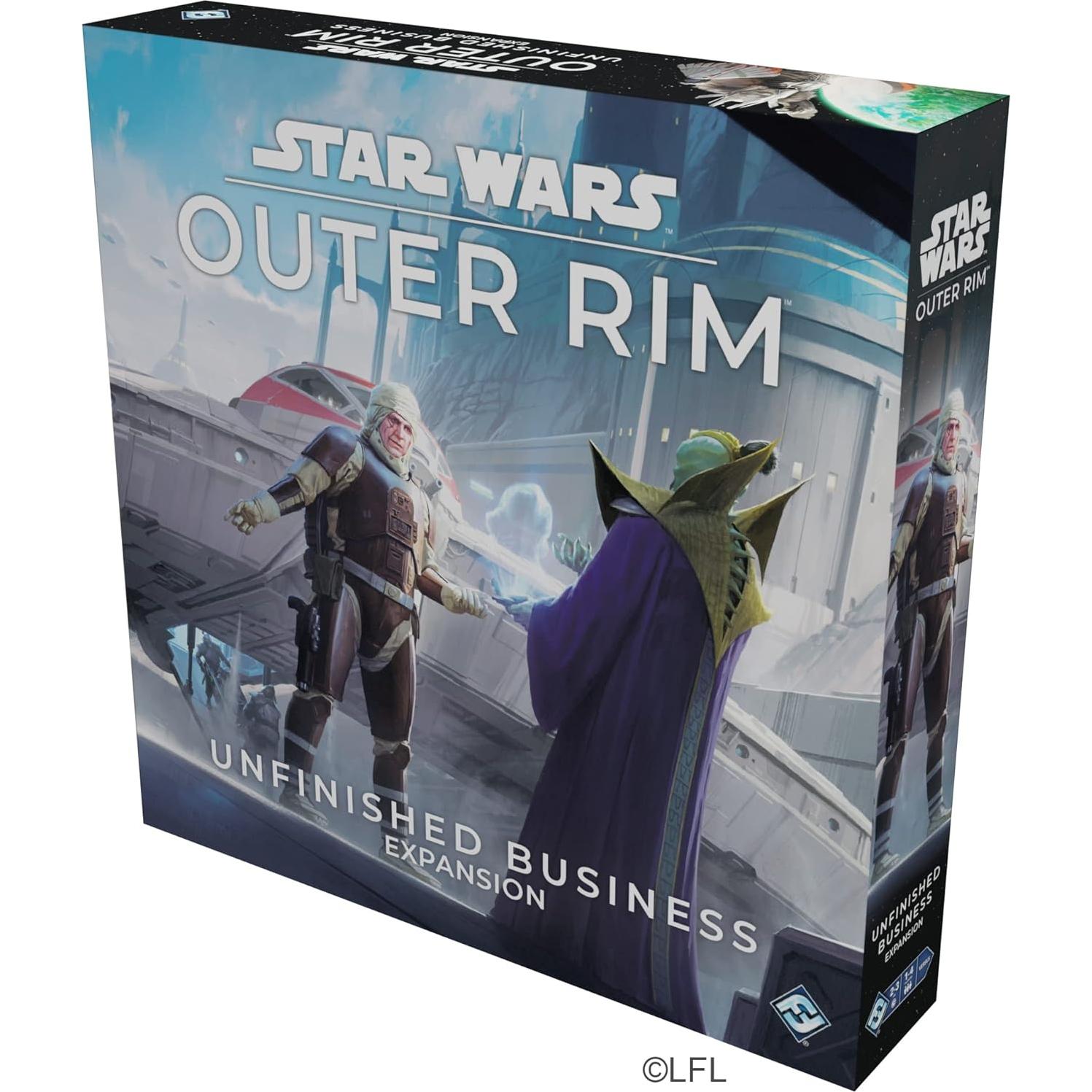 Expansión Negocios Inconclusos Asmodee Star Wars Outer Rim - Juego de Estrategia 1-4 Jugadores