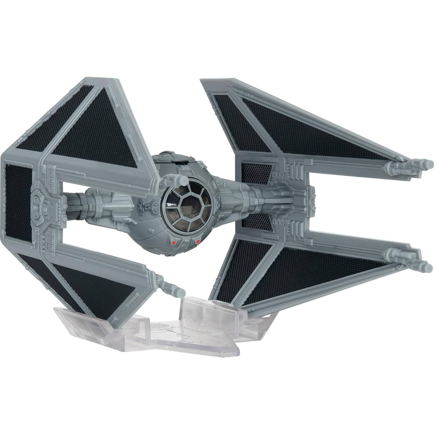 Caza TIE Interceptor Star Wars Jazwares 17x8.9 cm con Figura