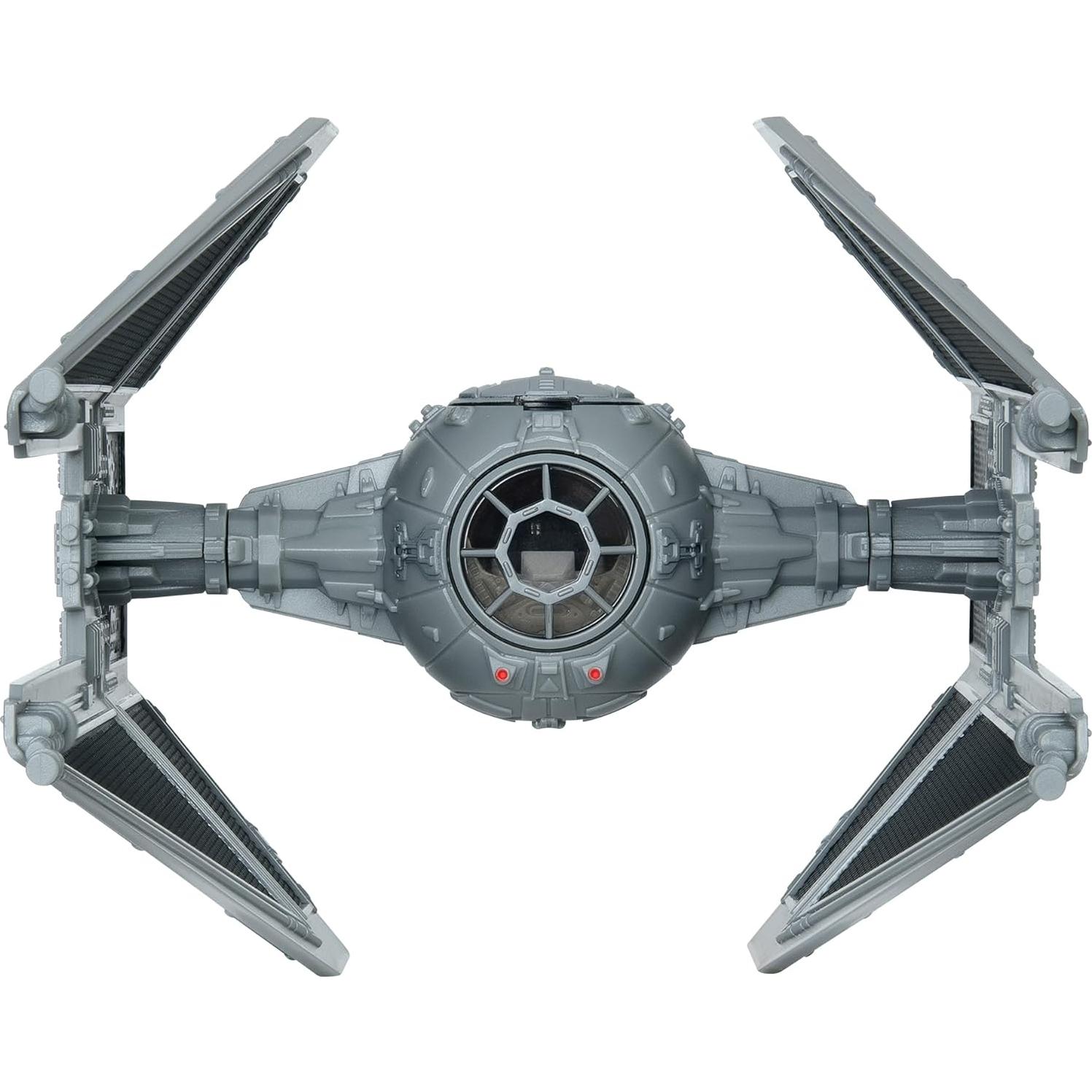 Caza TIE Interceptor Star Wars Jazwares 17x8.9 cm con Figura