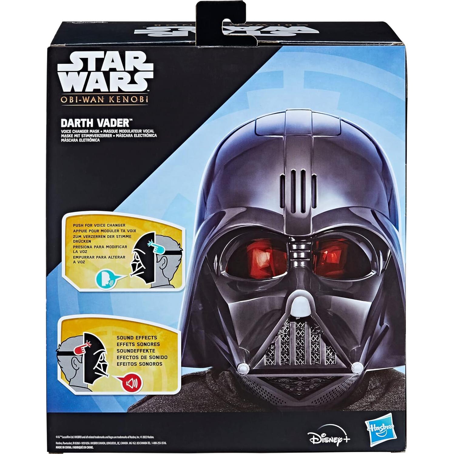 Máscara Cambiadora de Voz Darth Vader Star Wars - Hasbro