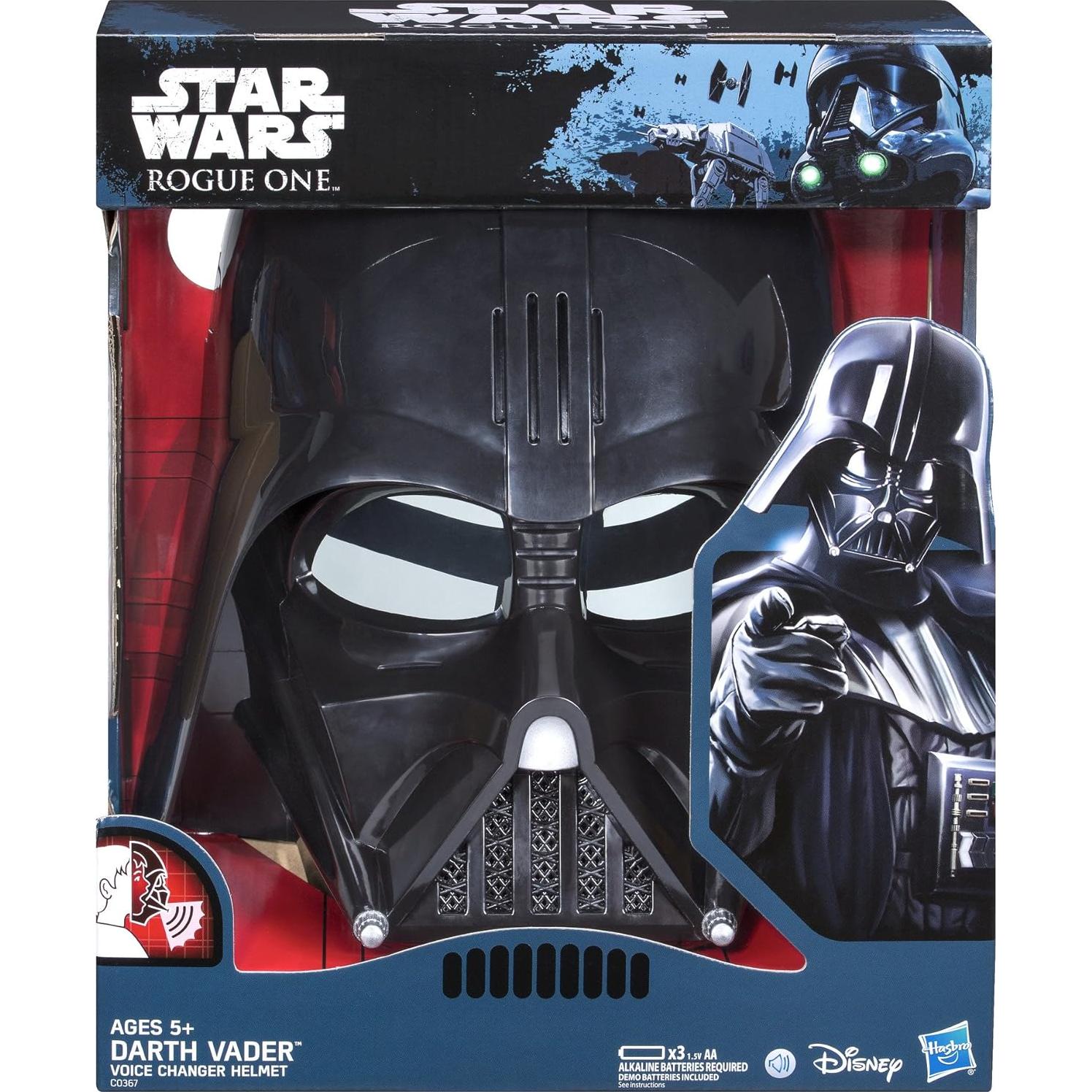 Casco Cambiador de Voz Darth Vader Hasbro 26.69x31.05cm