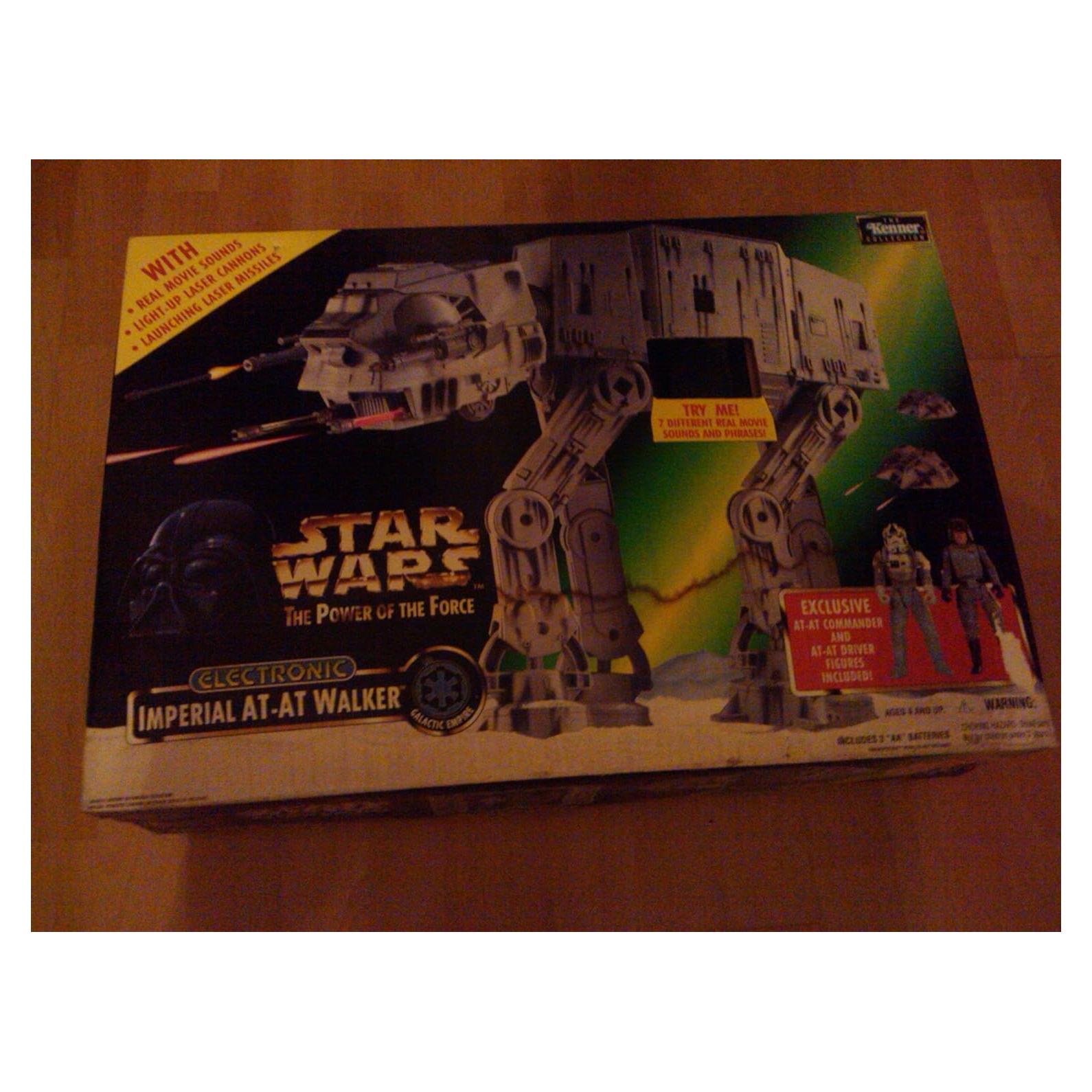 Caminante AT-AT Imperial Star Wars Kenner con figuras