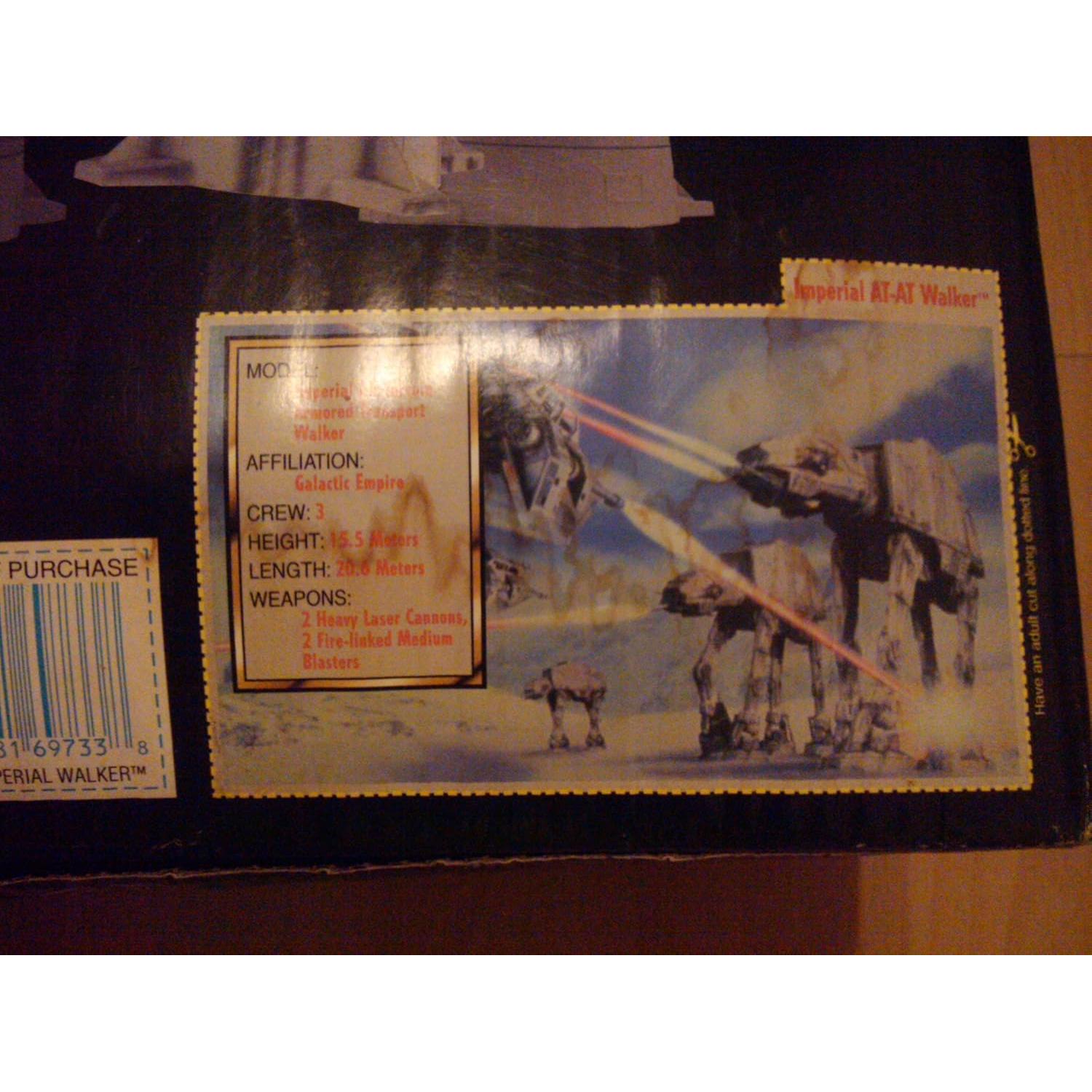 Caminante AT-AT Imperial Star Wars Kenner con figuras
