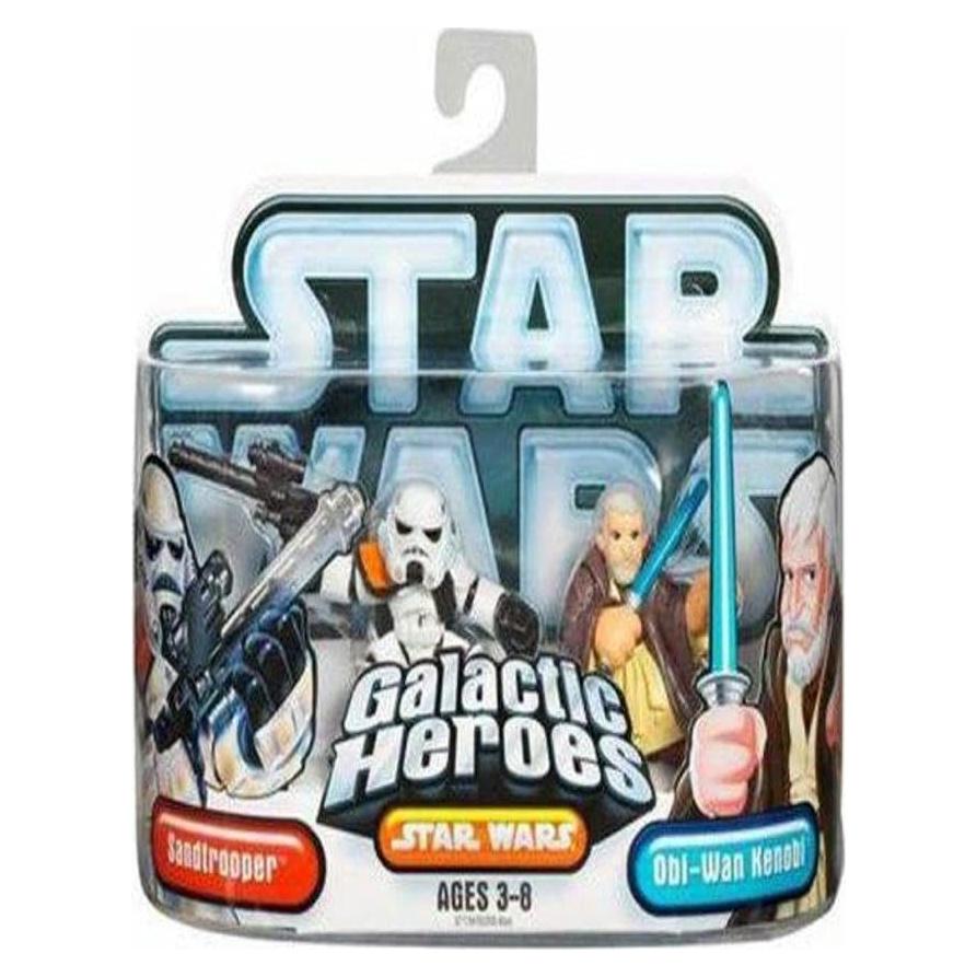 Figuras Star Wars Hasbro Sandtrooper y Obi-Wan Kenobi