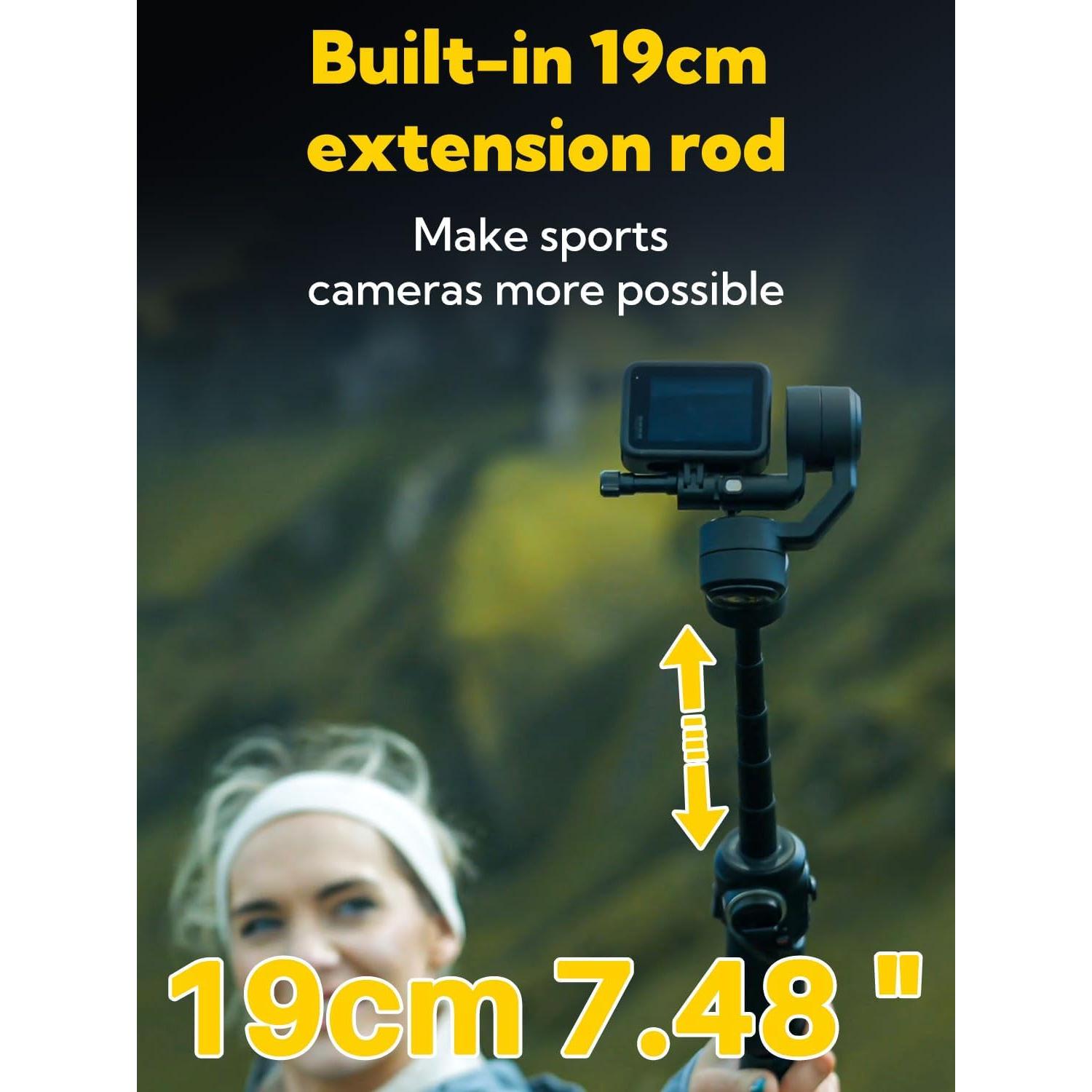 Estabilizador Gimbal AOCHUAN Smart G1 para Cámara de Acción