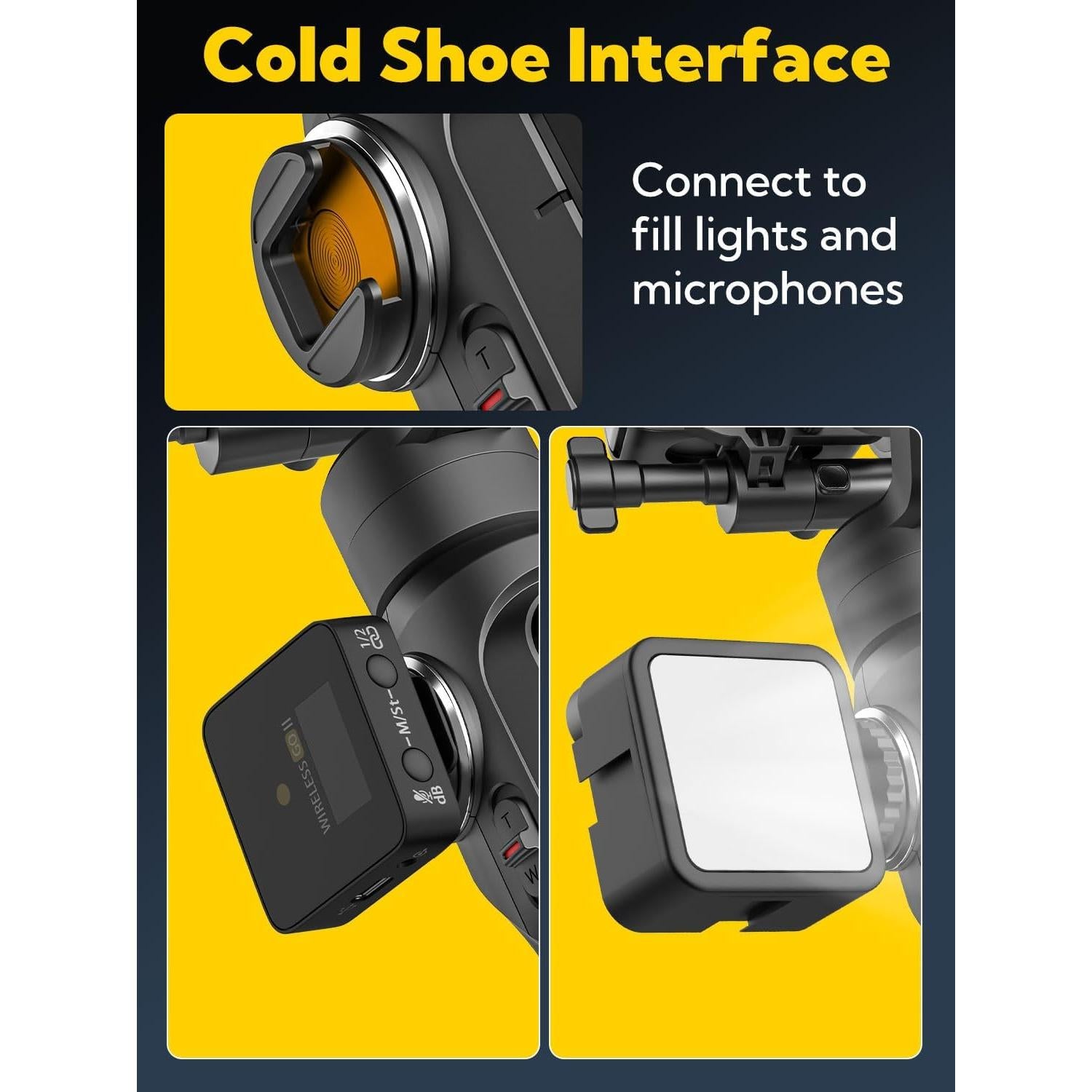 Estabilizador Gimbal AOCHUAN Smart G1 para Cámara de Acción