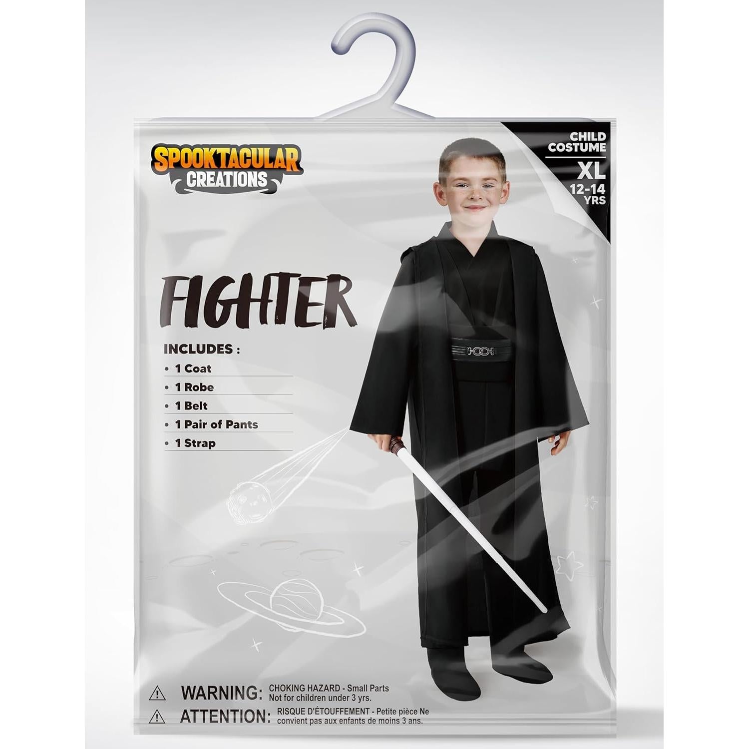 Disfraz de Caballero Infantil Spooktacular Creations - Túnica y Capa