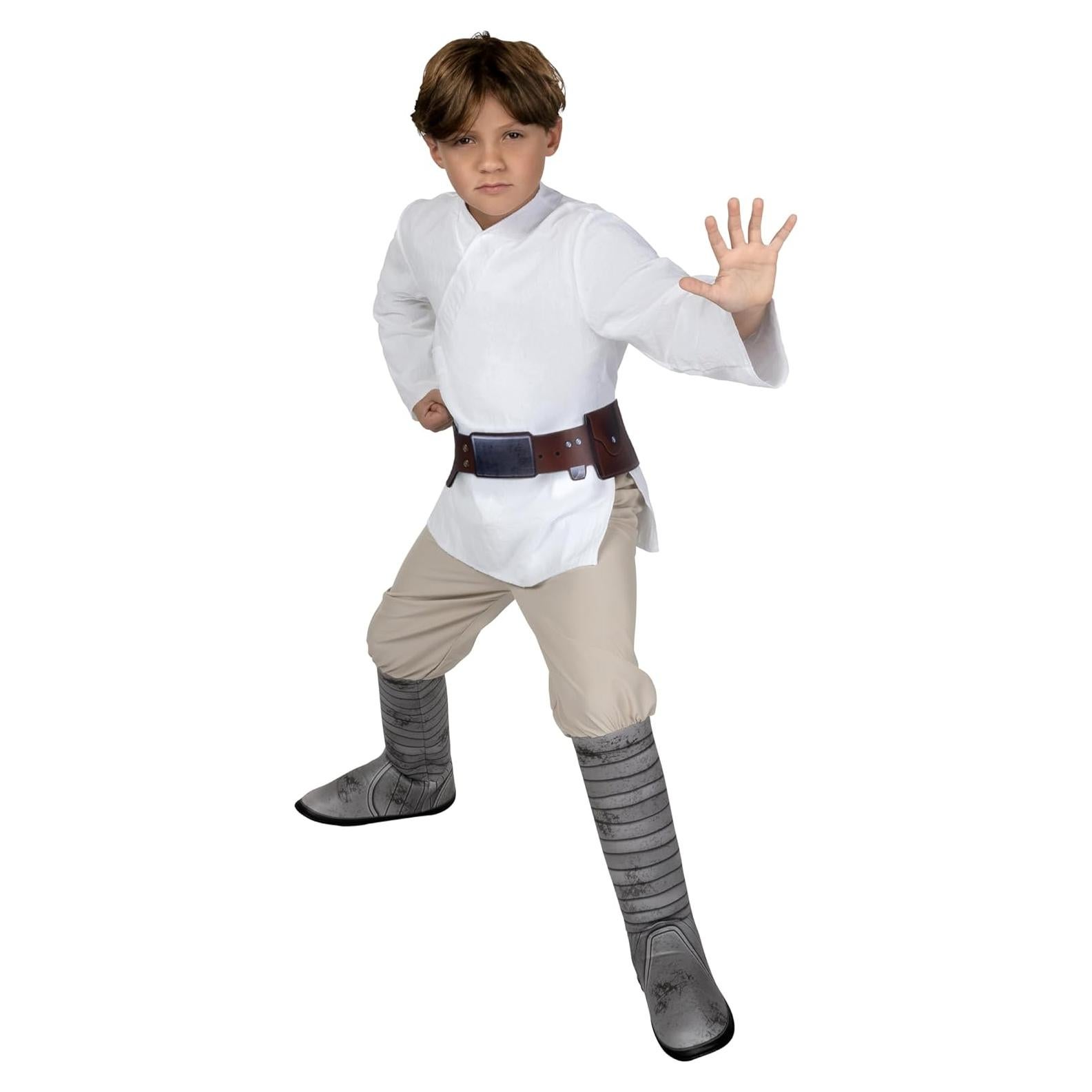 Disfraz de Juventud Luke Skywalker Star Wars Túnica y Pantalones