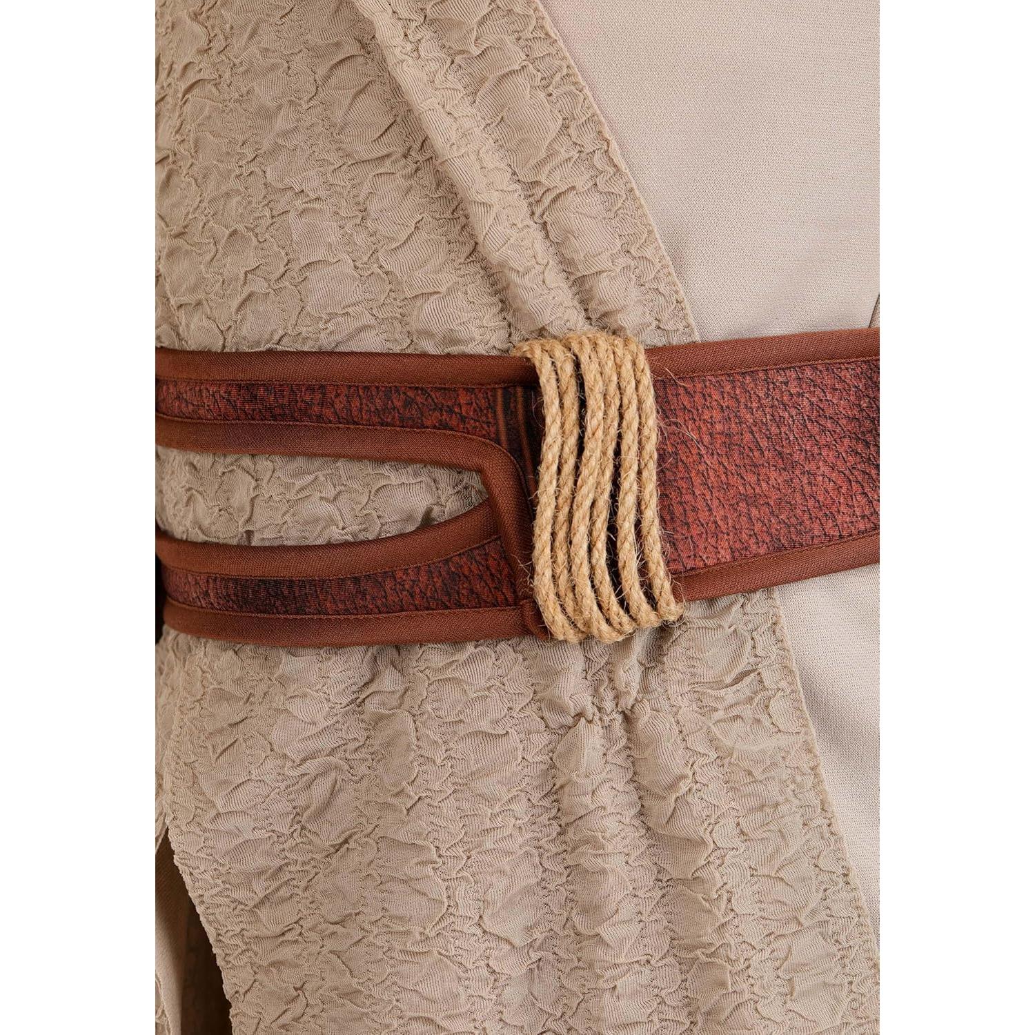 Disfraz Deluxe Rey Star Wars Niñas Mediano - Atuendo Jedi