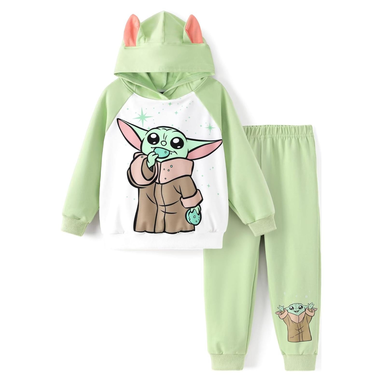 Conjunto Sudadera y Jogger Star Wars Baby Yoda 4-5A