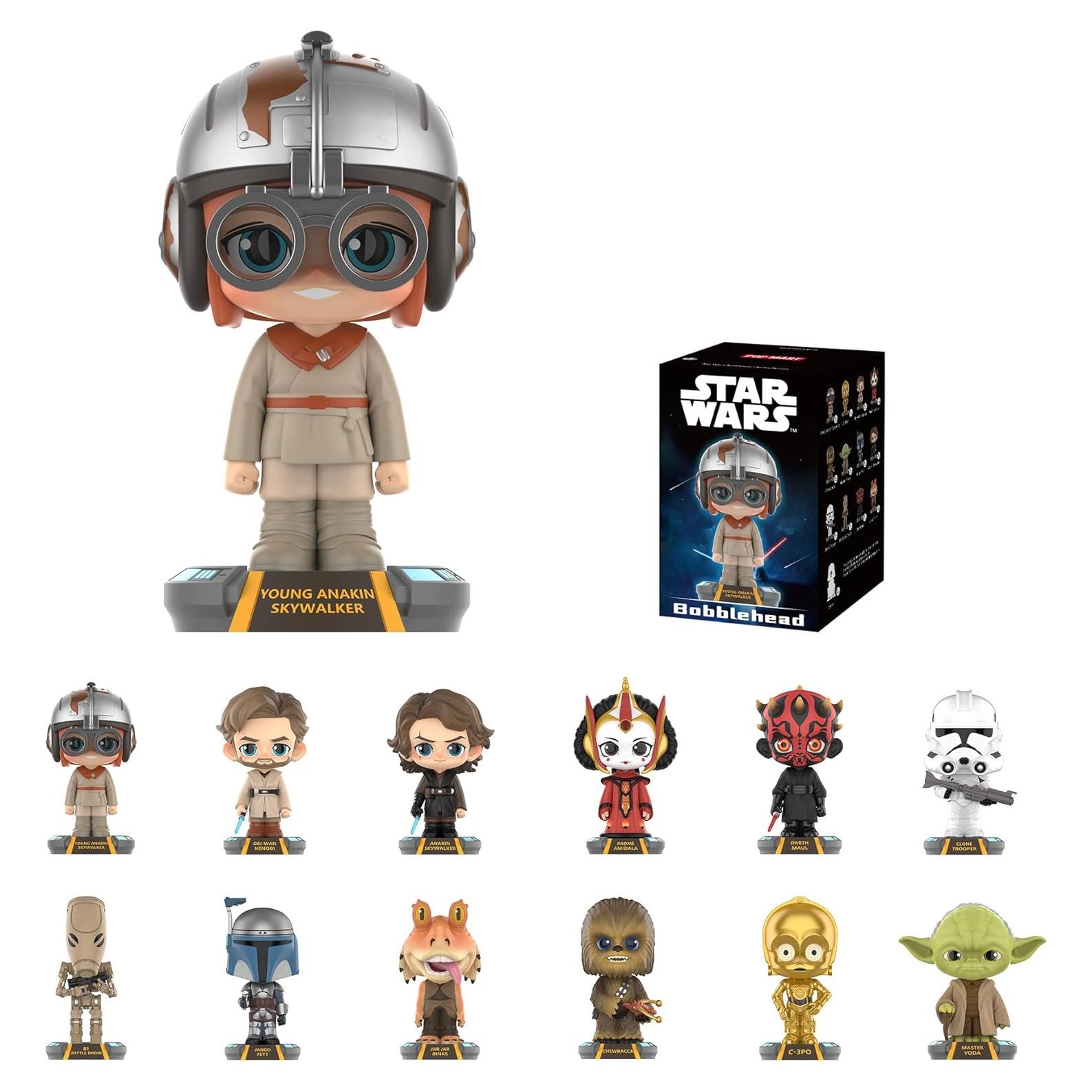Figuras POP MART Star Wars Bobblehead - Caja Ciega Individual