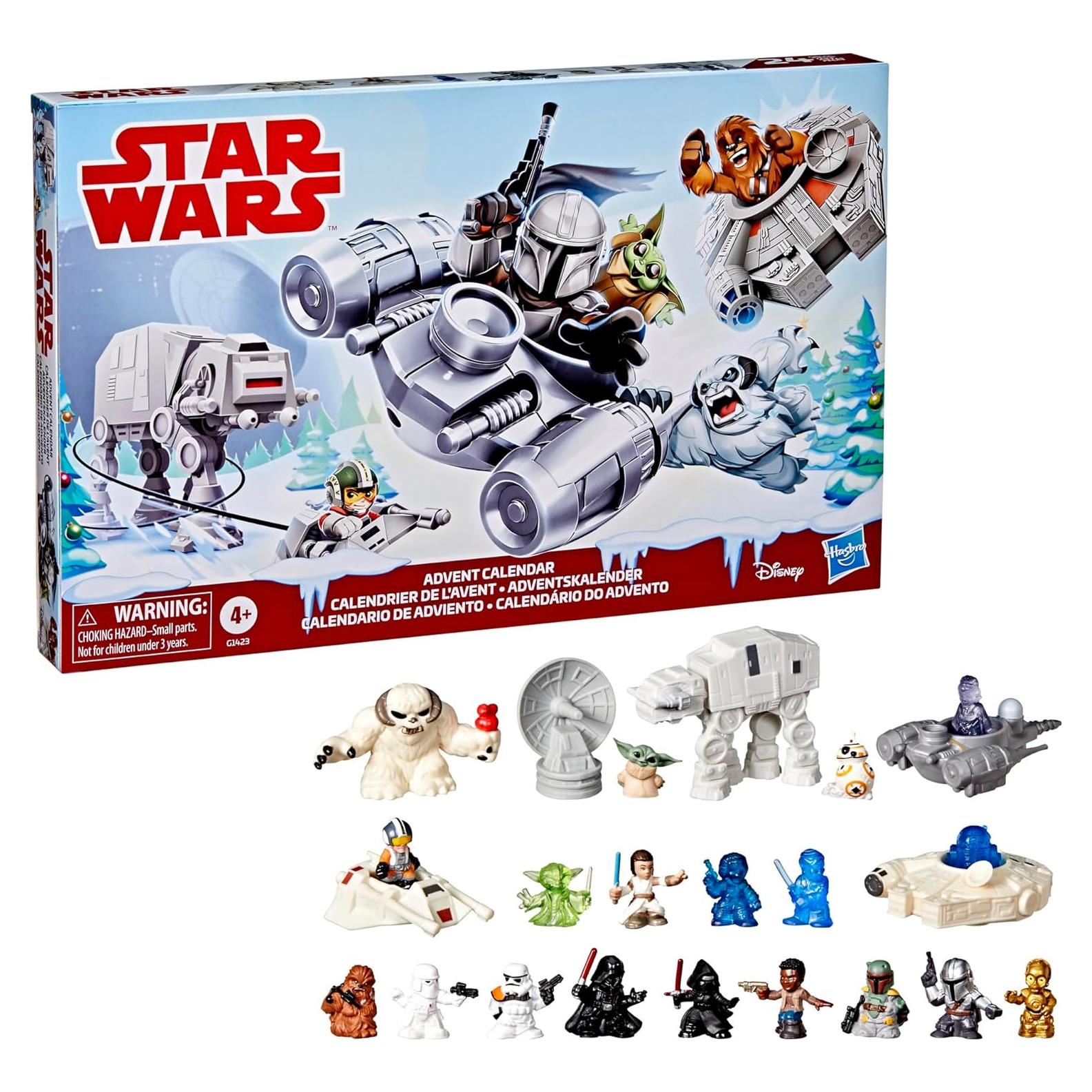 Calendario de Adviento Star Wars Hasbro 24 Sorpresas 4+