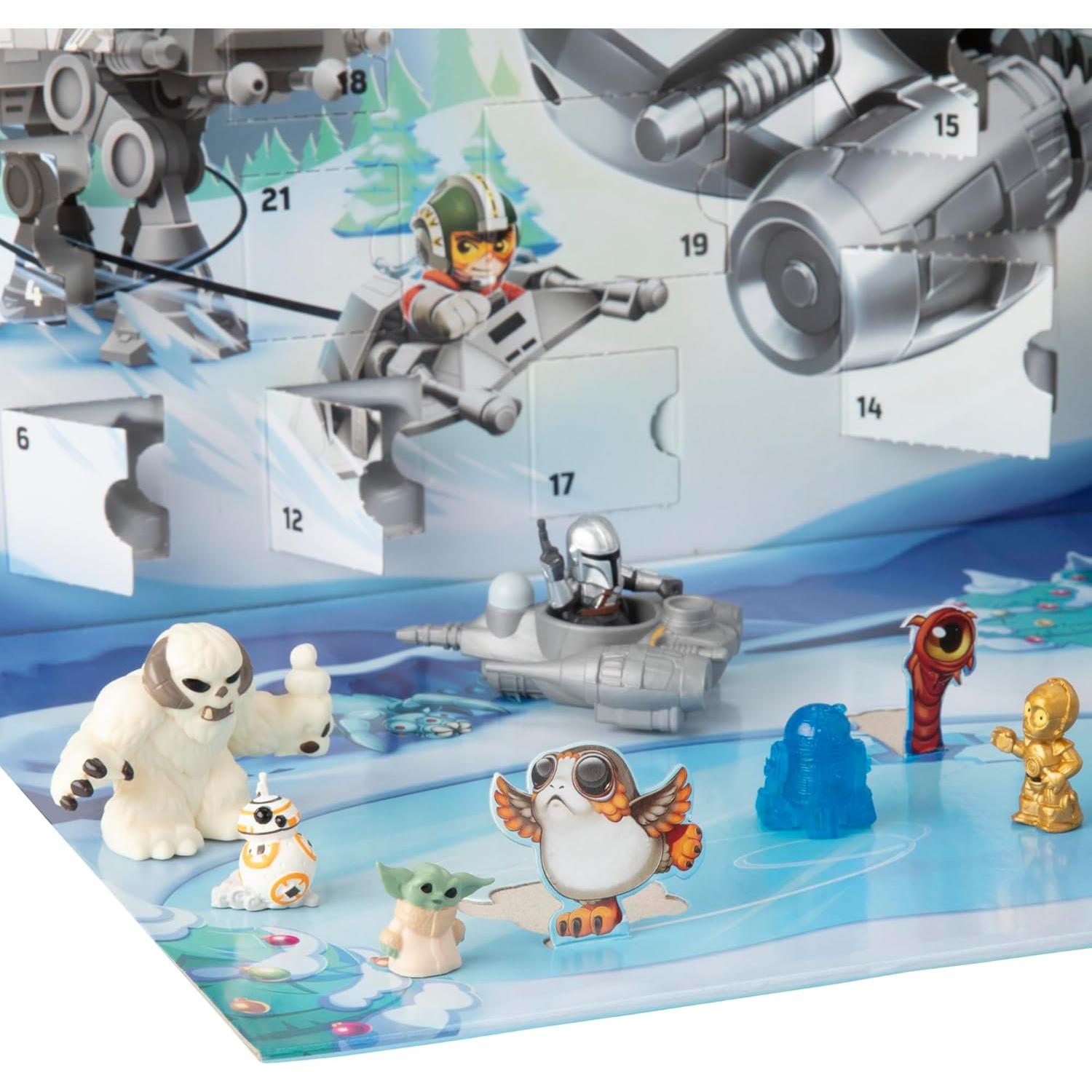 Calendario de Adviento Star Wars Hasbro 24 Sorpresas 4+