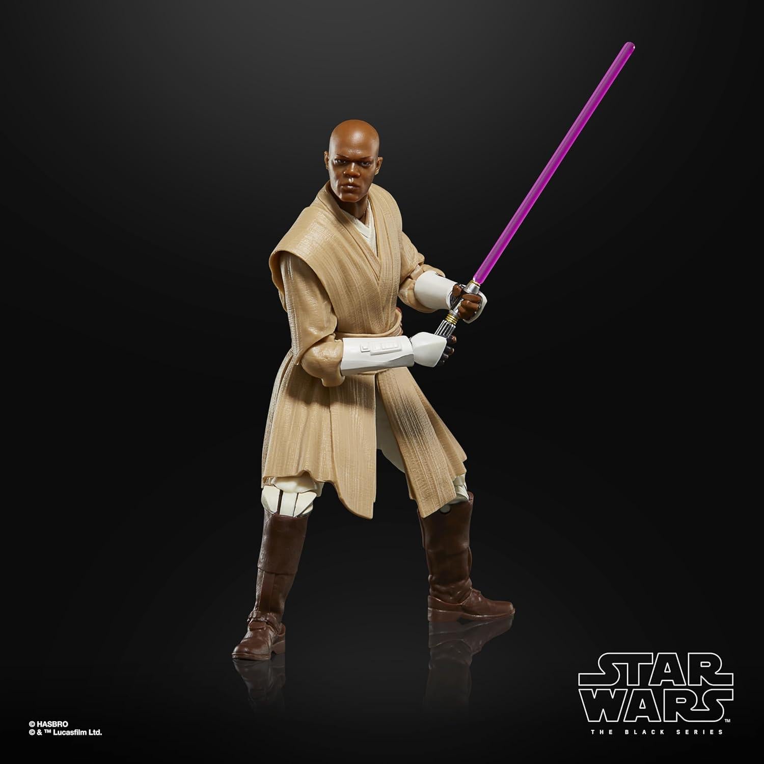 Figuras de Acción Star Wars Mace Windu y Soldado Clon 15 cm