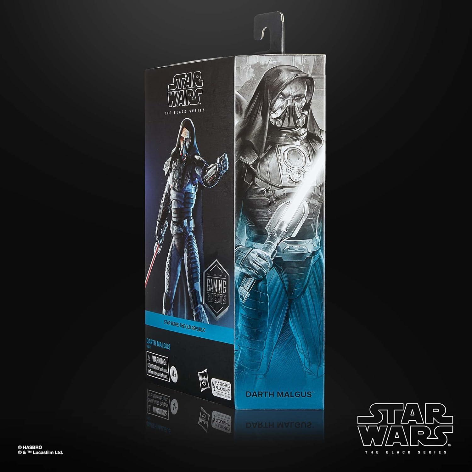Figura de Acción Darth Malgus Star Wars La Serie Negra 15 cm