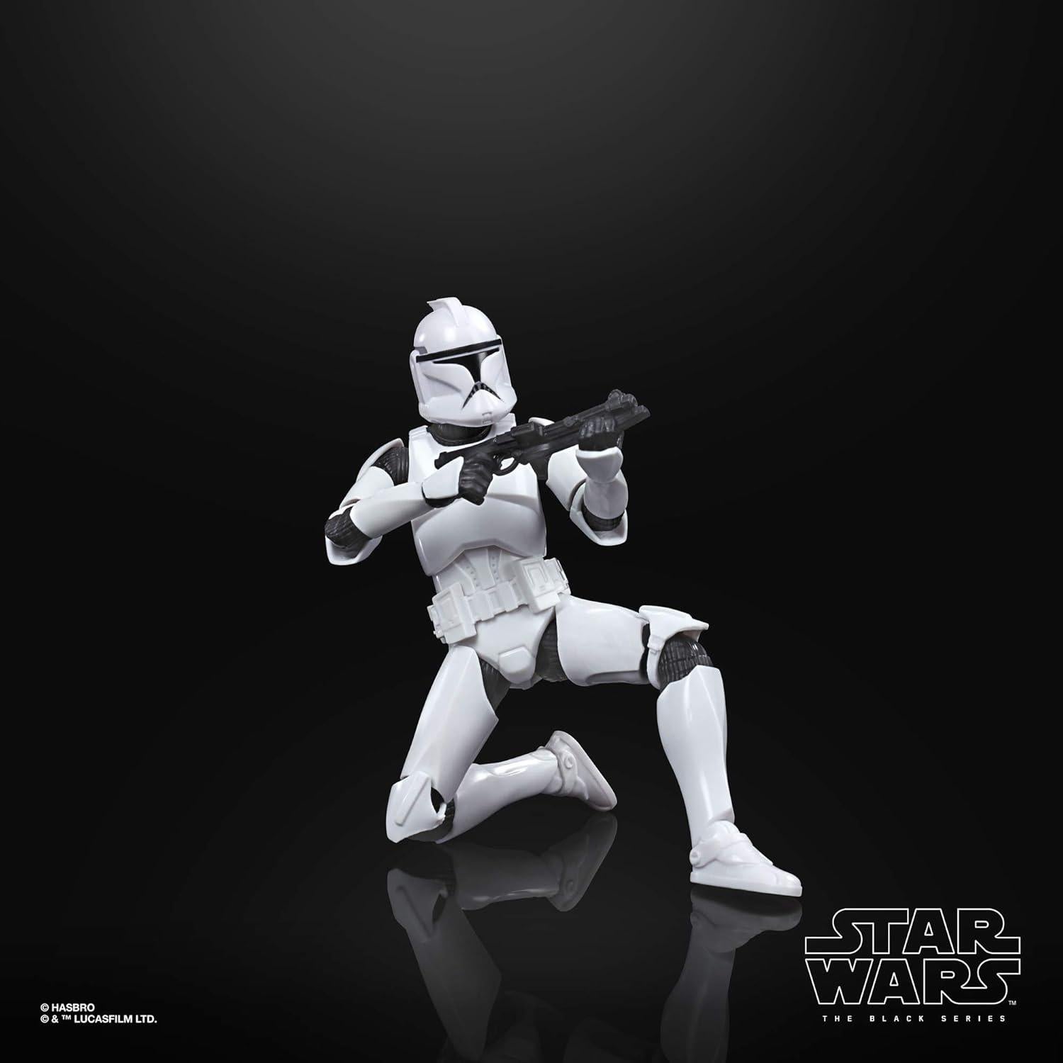 Figura de Acción Clon Trooper Fase I Star Wars Hasbro 15 cm