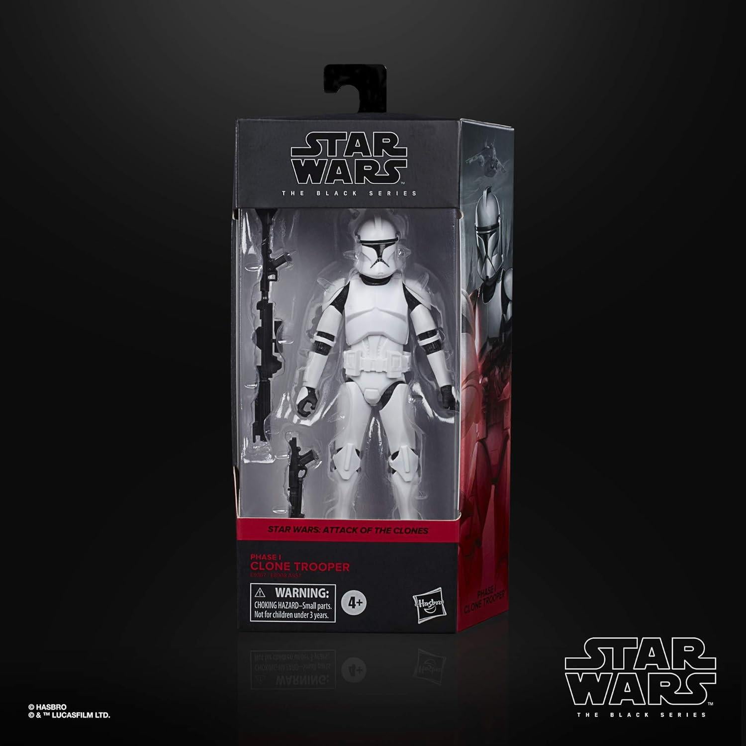 Figura de Acción Clon Trooper Fase I Star Wars Hasbro 15 cm