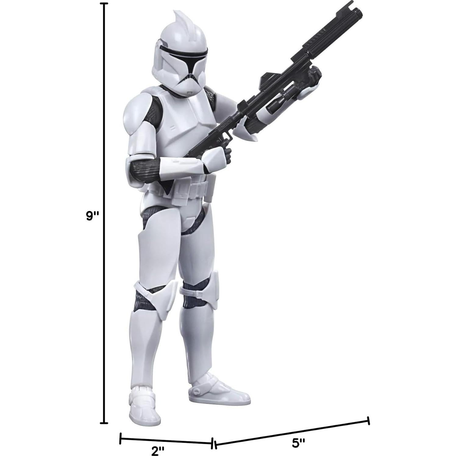 Figura de Acción Clon Trooper Fase I Star Wars Hasbro 15 cm