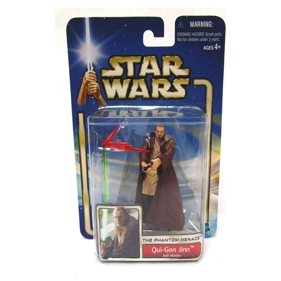 Figura de Acción Qui-Gon Jinn Maestro Jedi Hasbro 10 cm