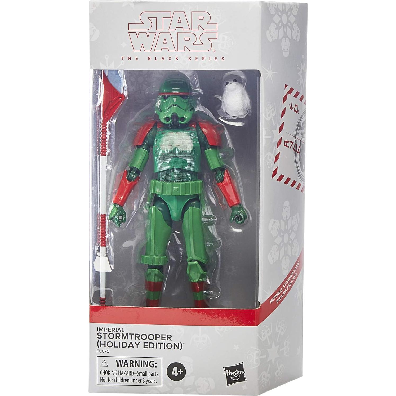 Figura de Acción Stormtrooper Imperial Navidad Hasbro 15 cm